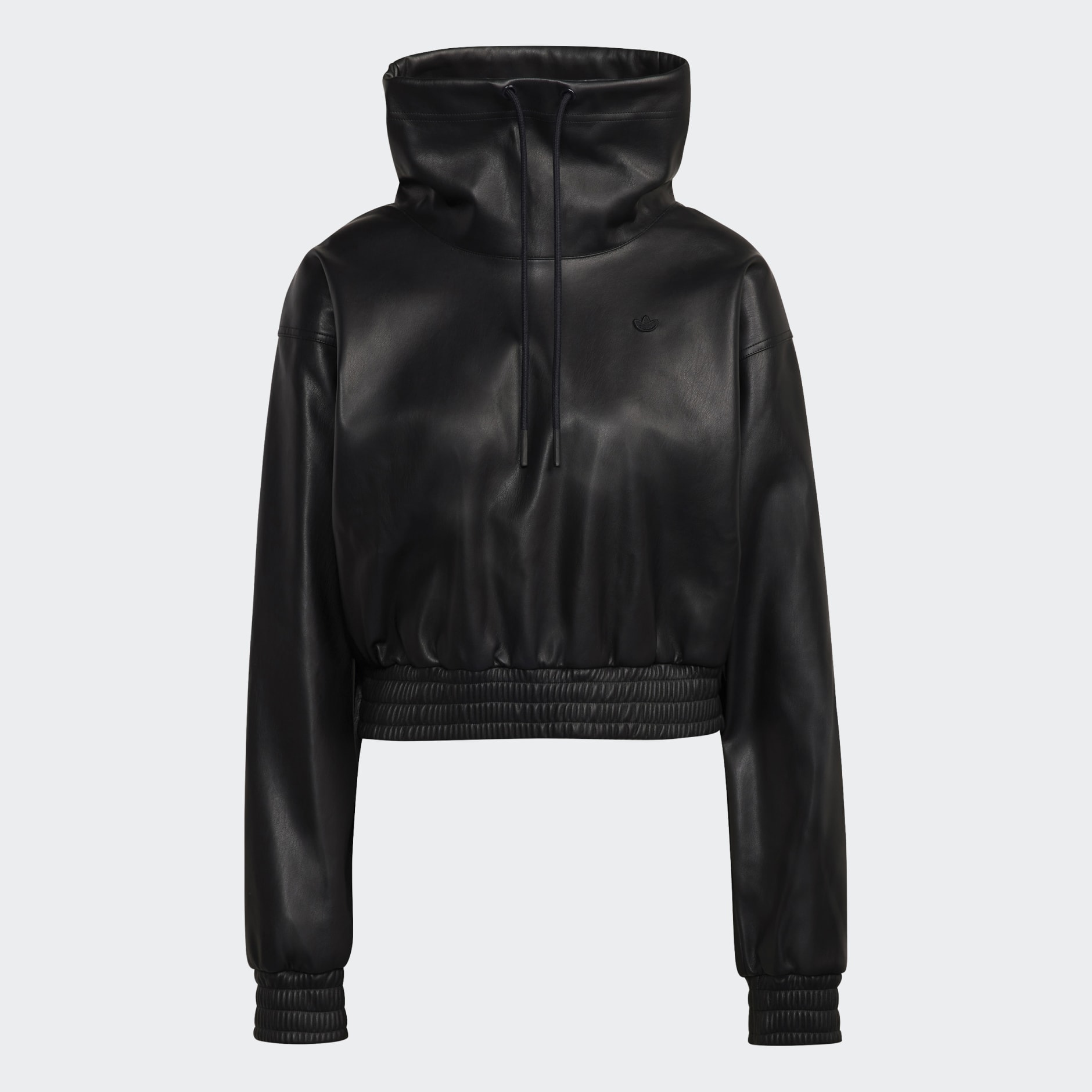 ORIGINALS ADICOLOR CONTEMPORARY CROPPED PLEATHER SWEATSHIRT