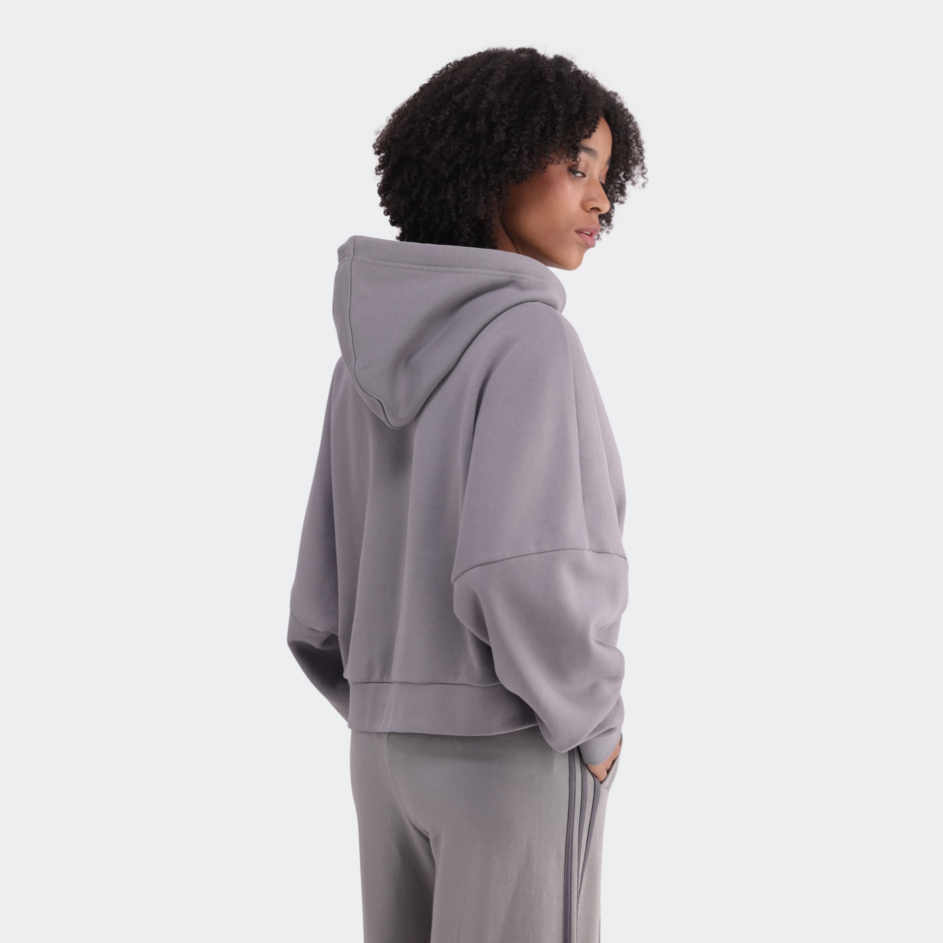 Essentials Short Full-Zip French Terry Hoodie