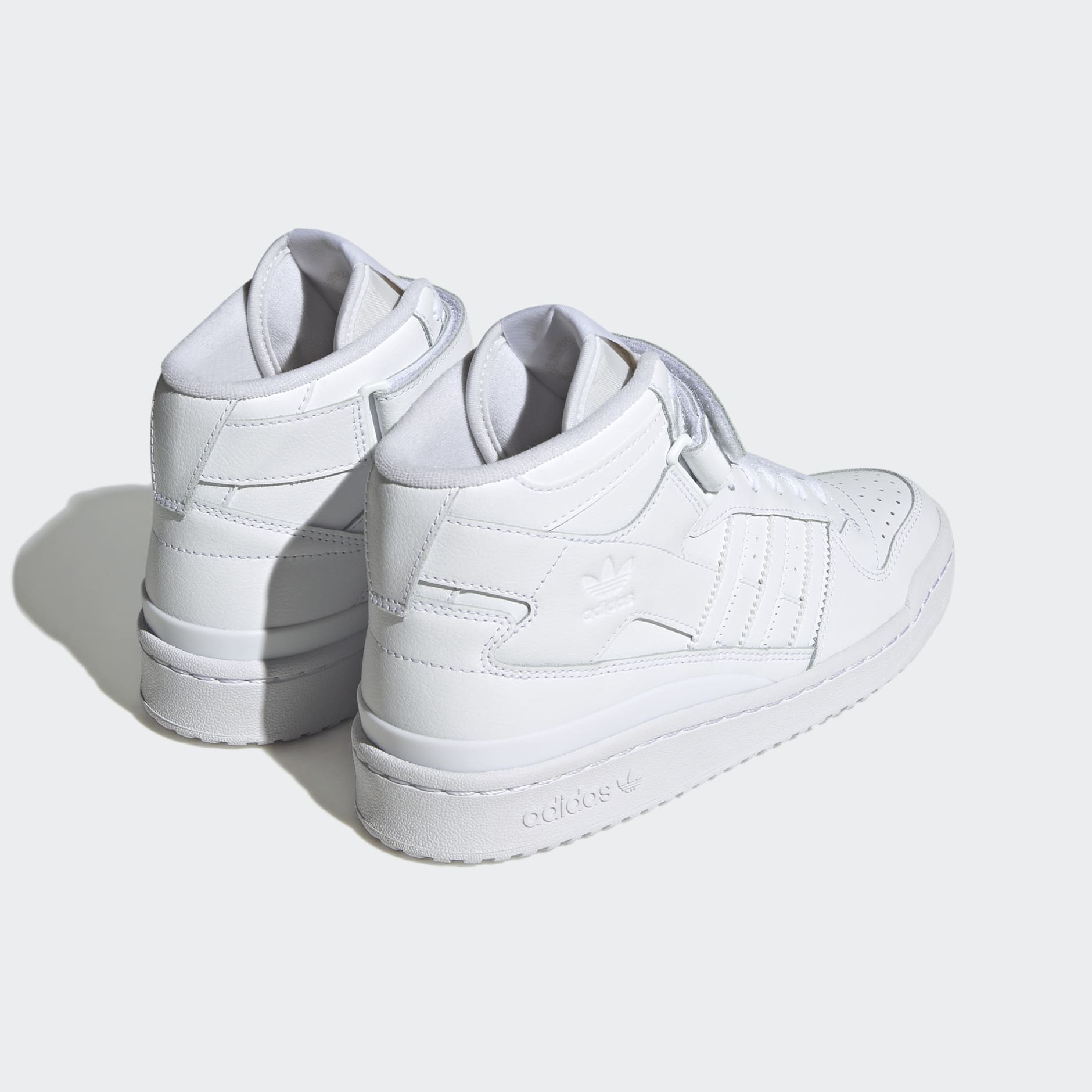 adidas Forum Mid Shoes - White | adidas LK