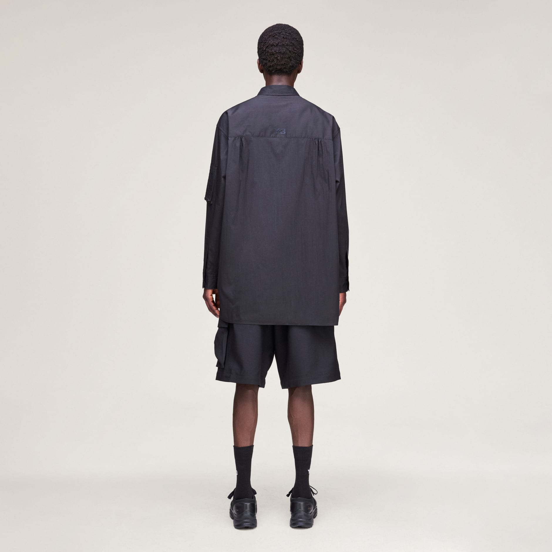 Y-3 SPORT UNIFORM CARGO SHORTS