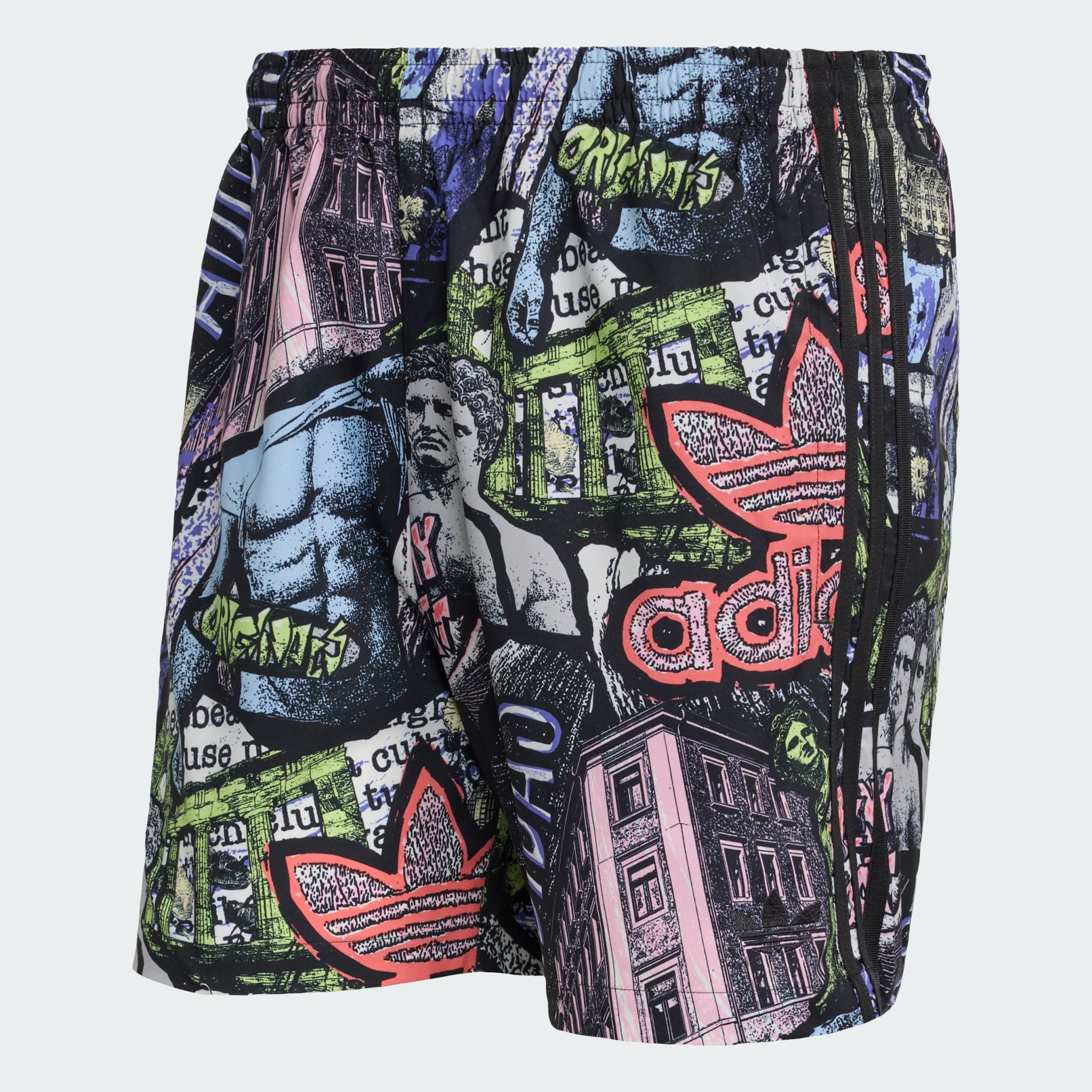 Clothing - adidas x Jeremy Scott AOP Shorts - Multicolour | adidas