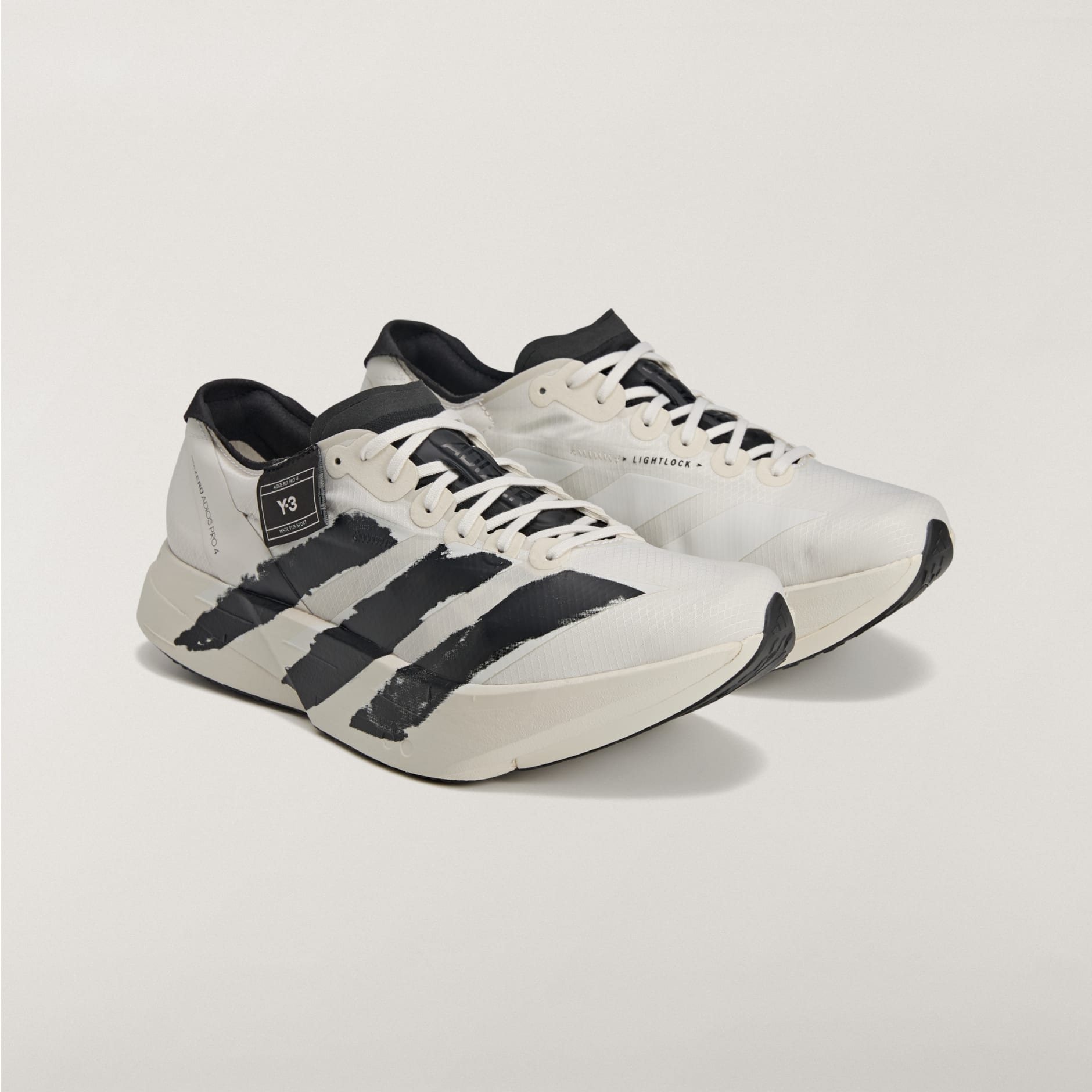 スニーカー Y-3 SNEAKER (JR6656) adidas Y3 Adios PRO 4 M White/Black JR6656