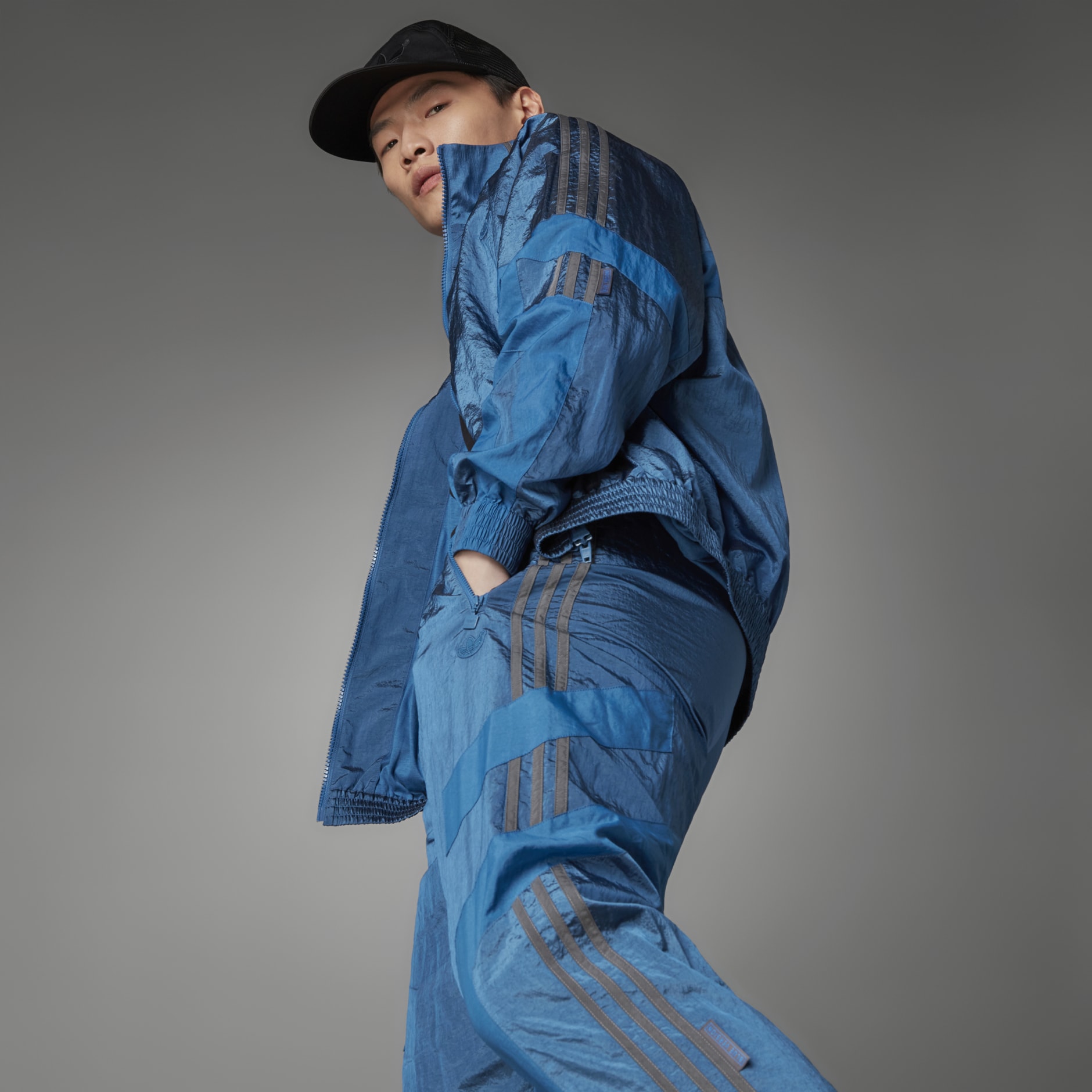 Blue Version BB Blocked Track Pants