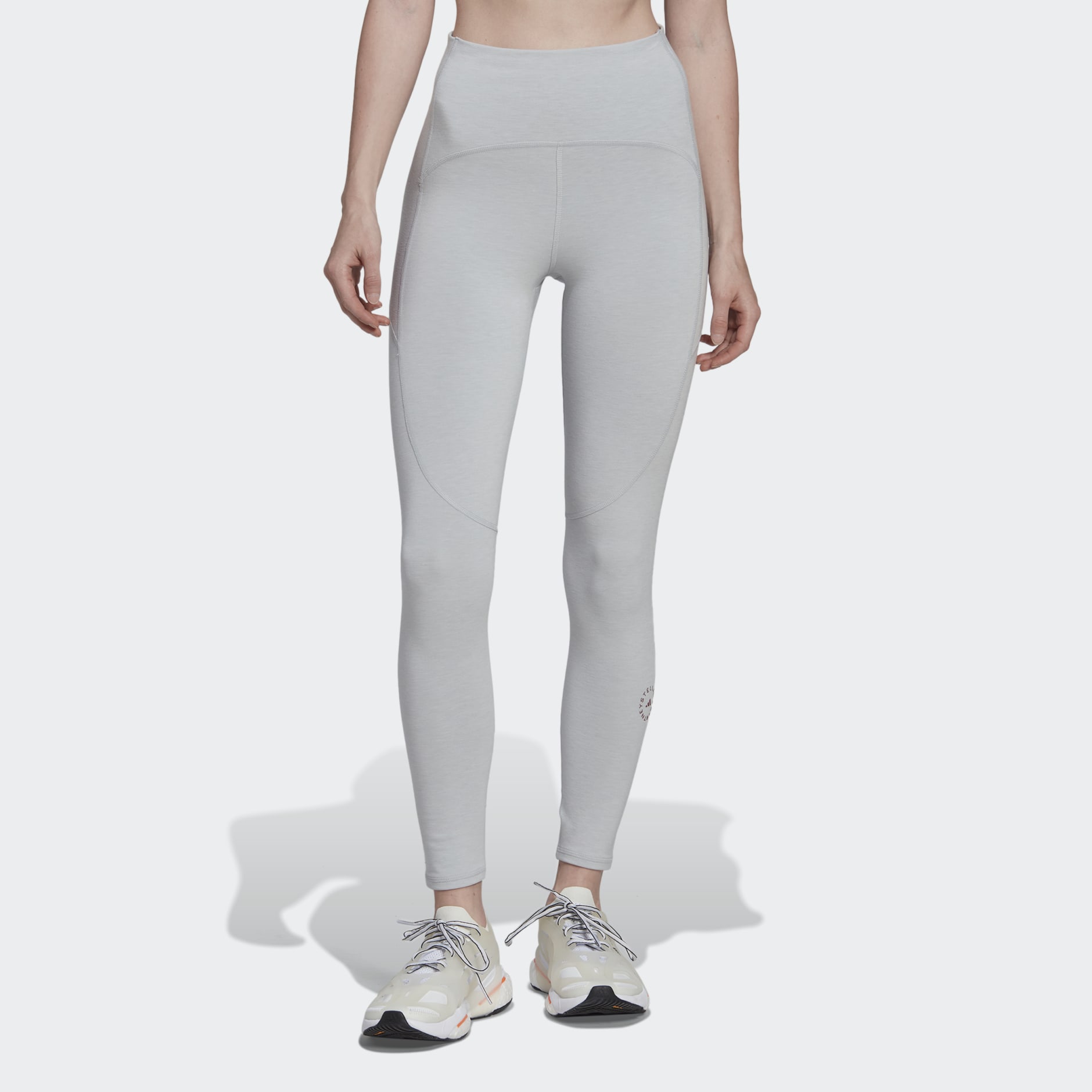 Clothing - adidas by Stella McCartney 7/8 Yoga Leggings - Grey