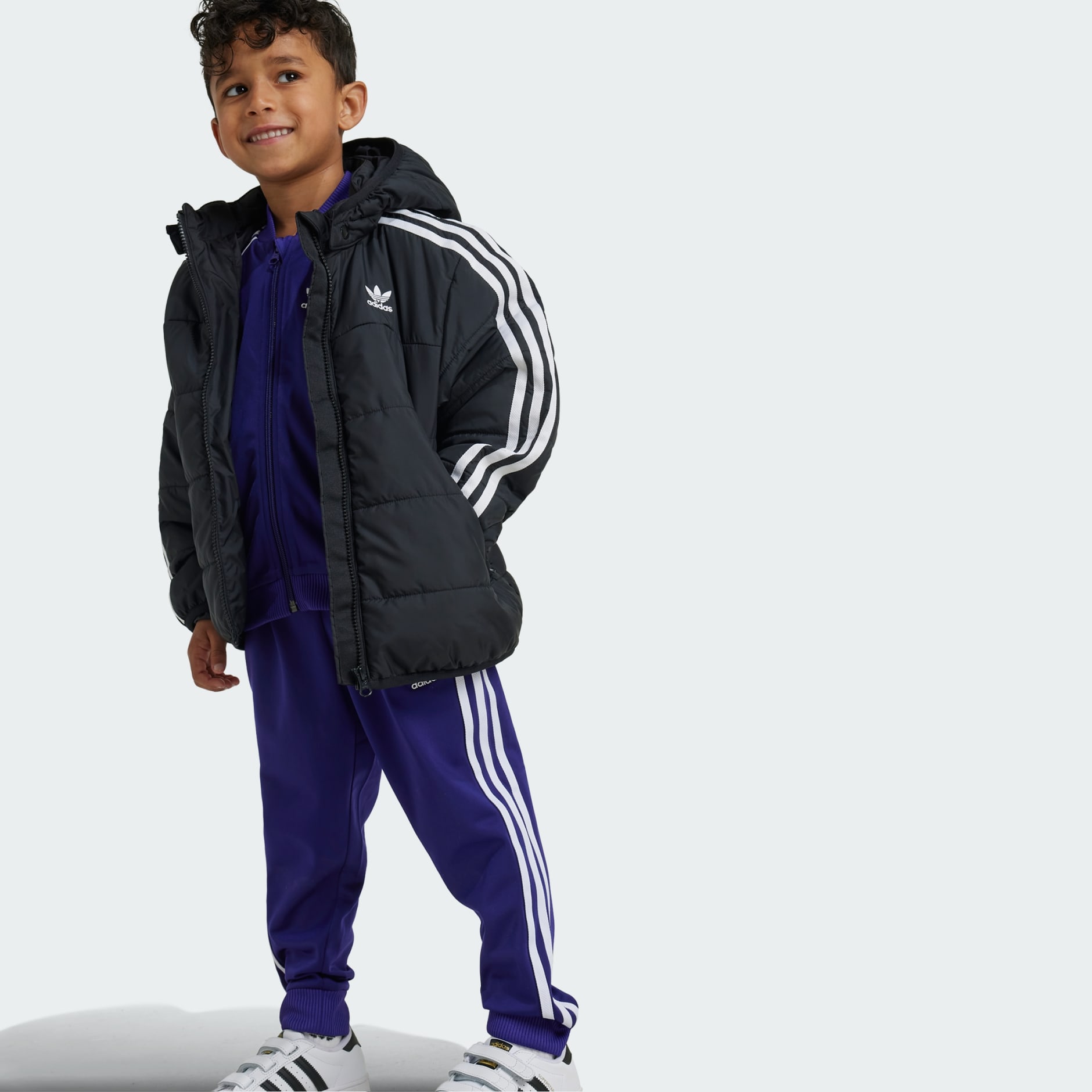 Adidas kids warm up suits online