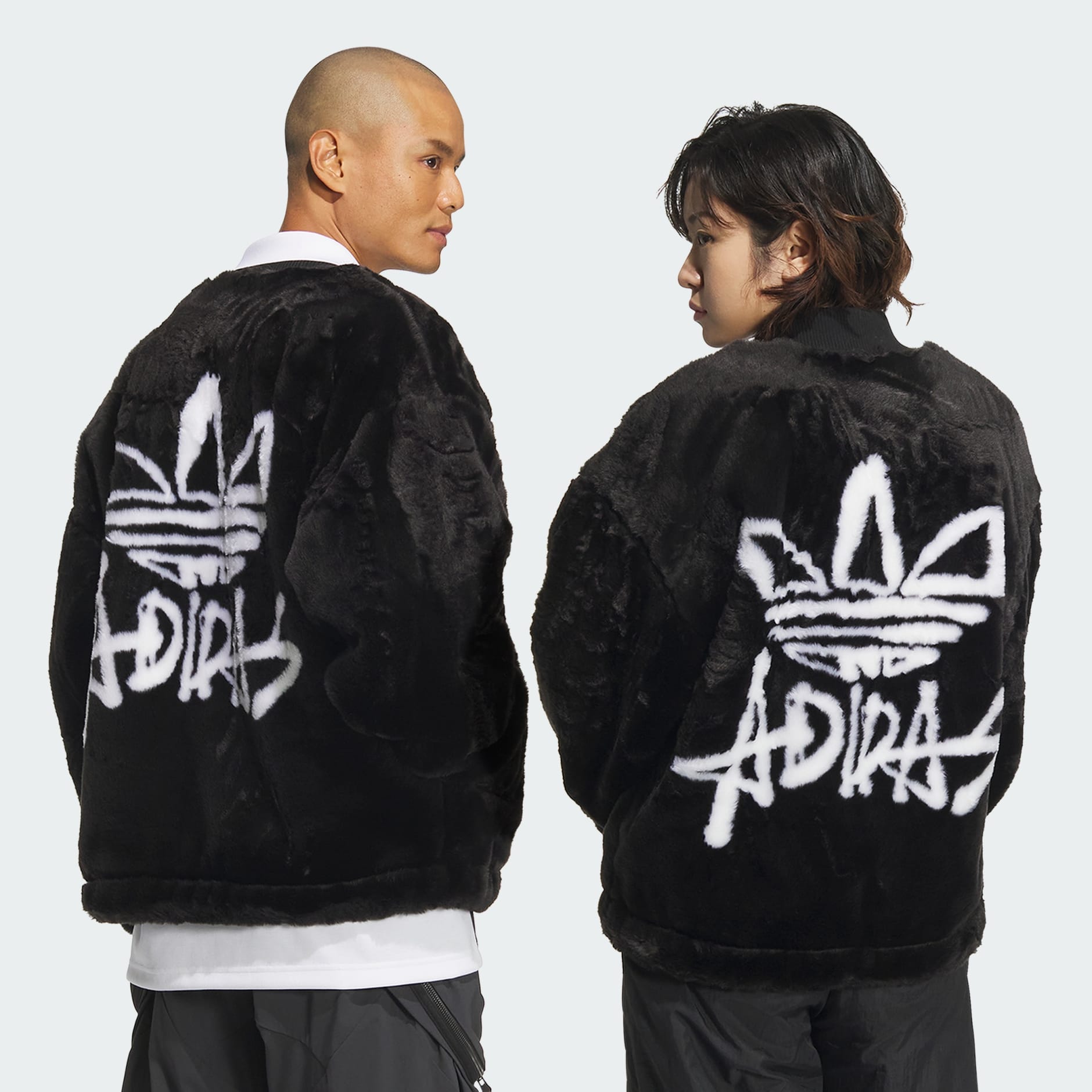 【Adidas】◆New Fur Jacket Black◆JD3776◆ Adidas NEW Fur Jacket Black JD3776 | eBay