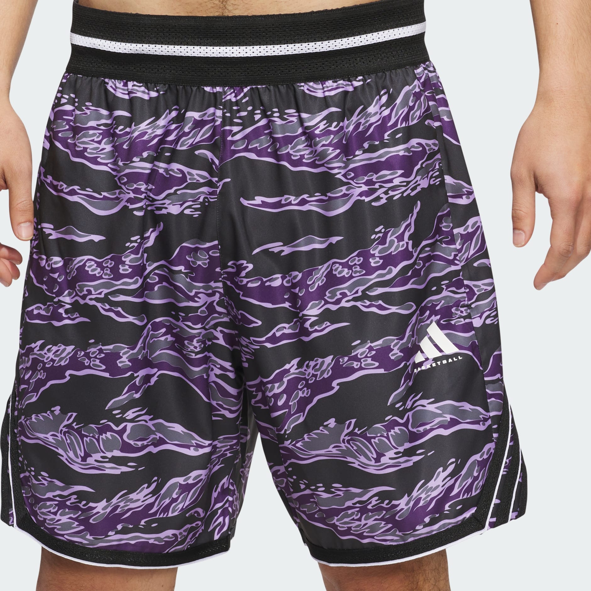 Clothing - adidas Crazy Lite AOP Short - Purple | adidas Oman