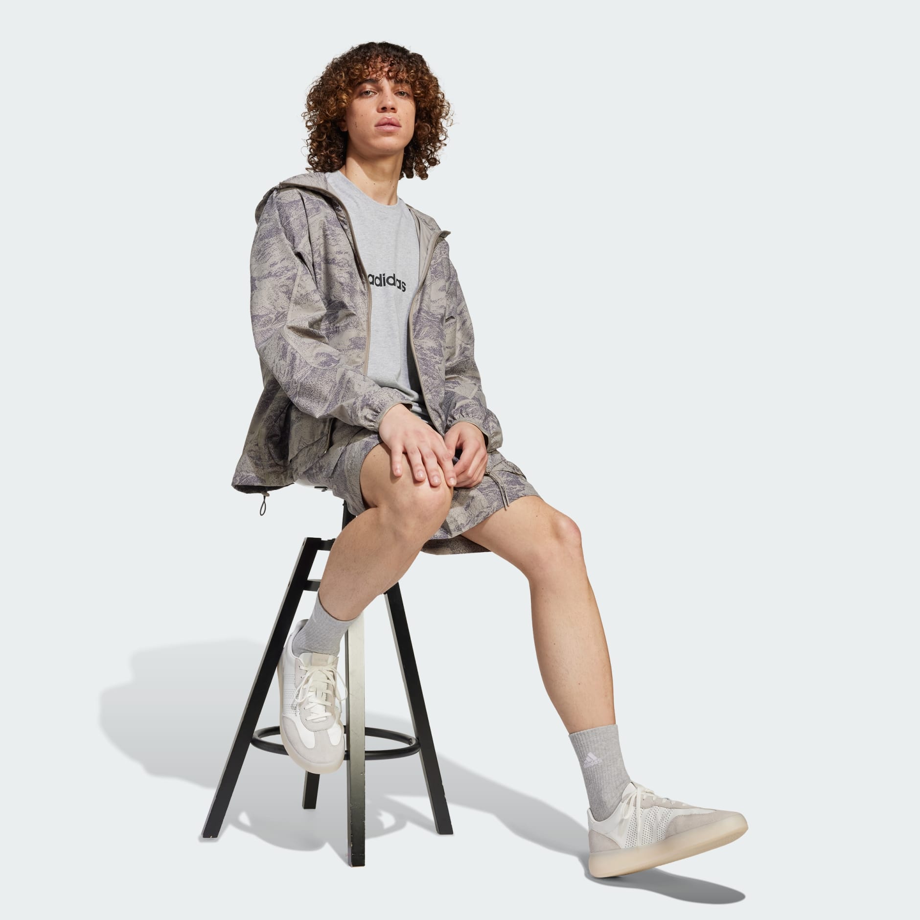 City Escape Woven Allover Print Shorts