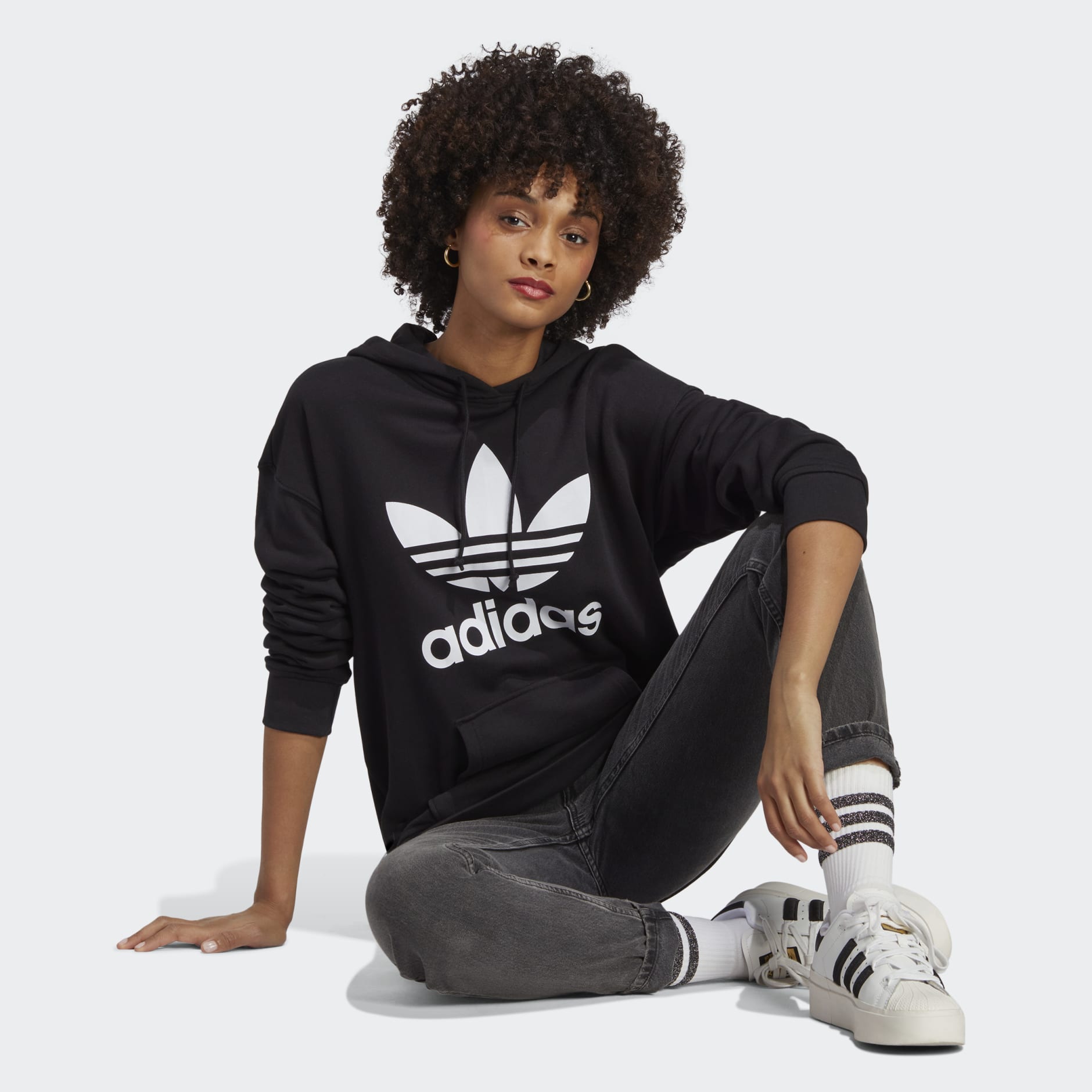 קפוצ'ון adidas Adicolor Trefoil