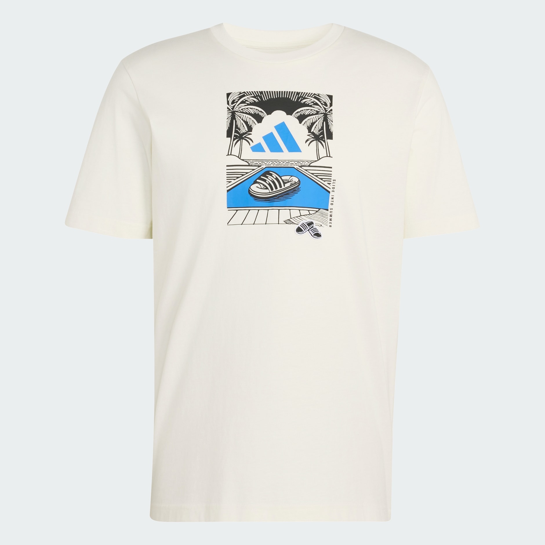 SUMMER SLIDES RELAX GRAPHIC T-SHIRT