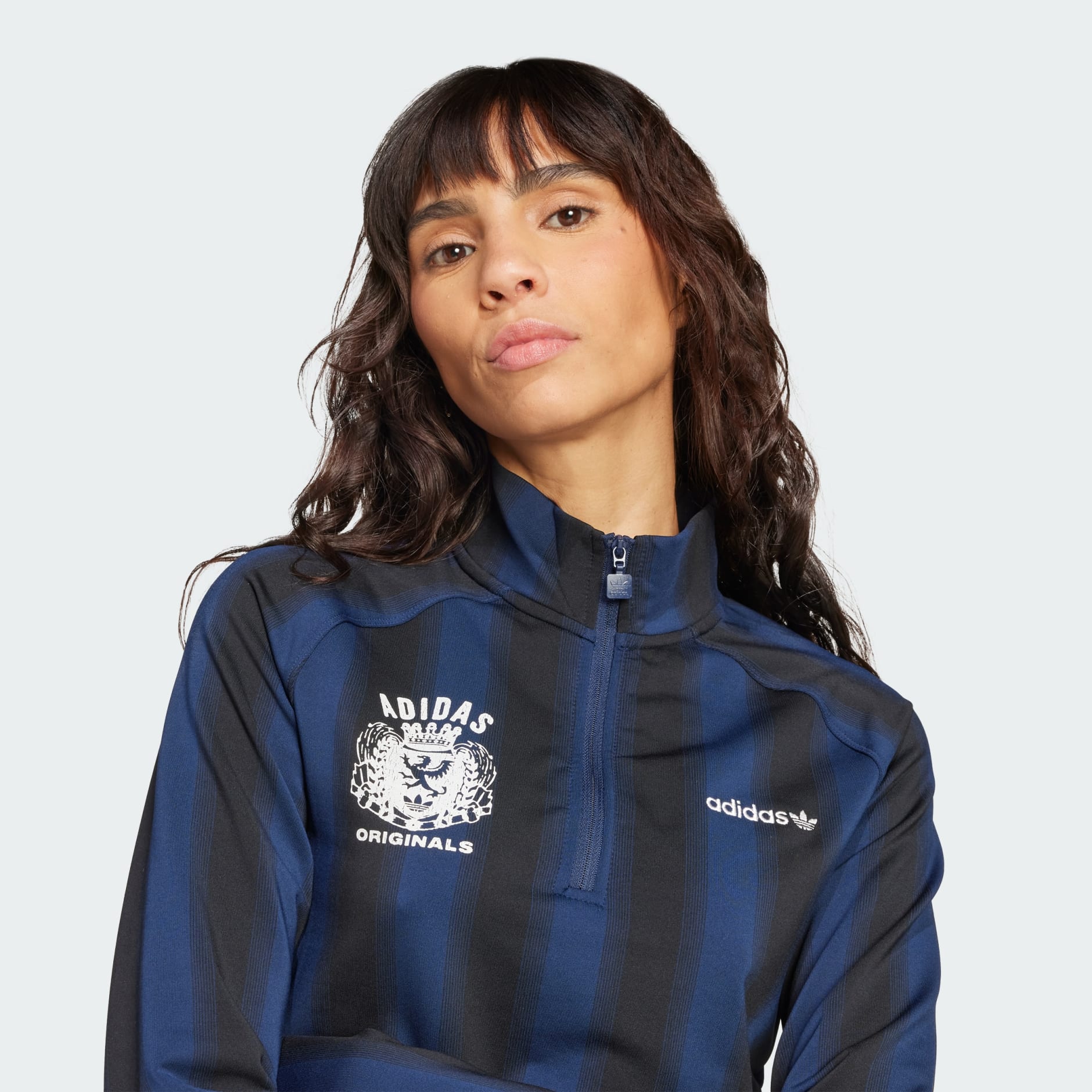 חולצת כדורגל עם שרוולים ארוכים Half-Zip Graphic