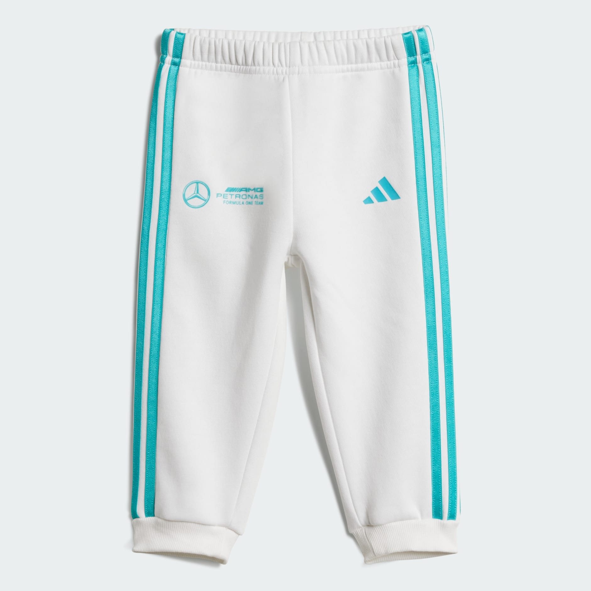 SET JOGGER MERCEDES - AMG PETRONAS FORMULA ONE TEAM DNA CU M&Acirc;NECĂ LUNGĂ PENTRU COPII