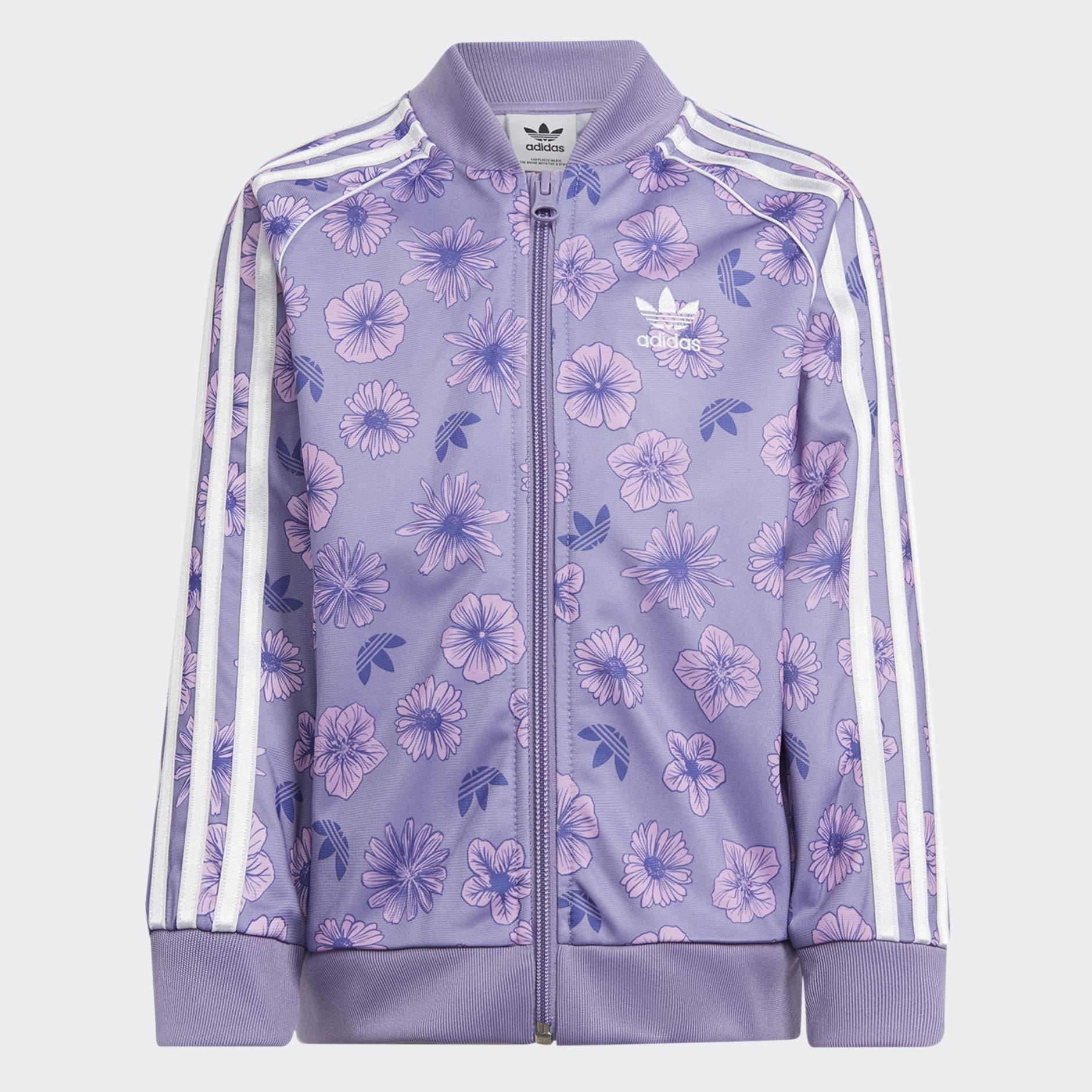 Floral adidas tracksuit sale