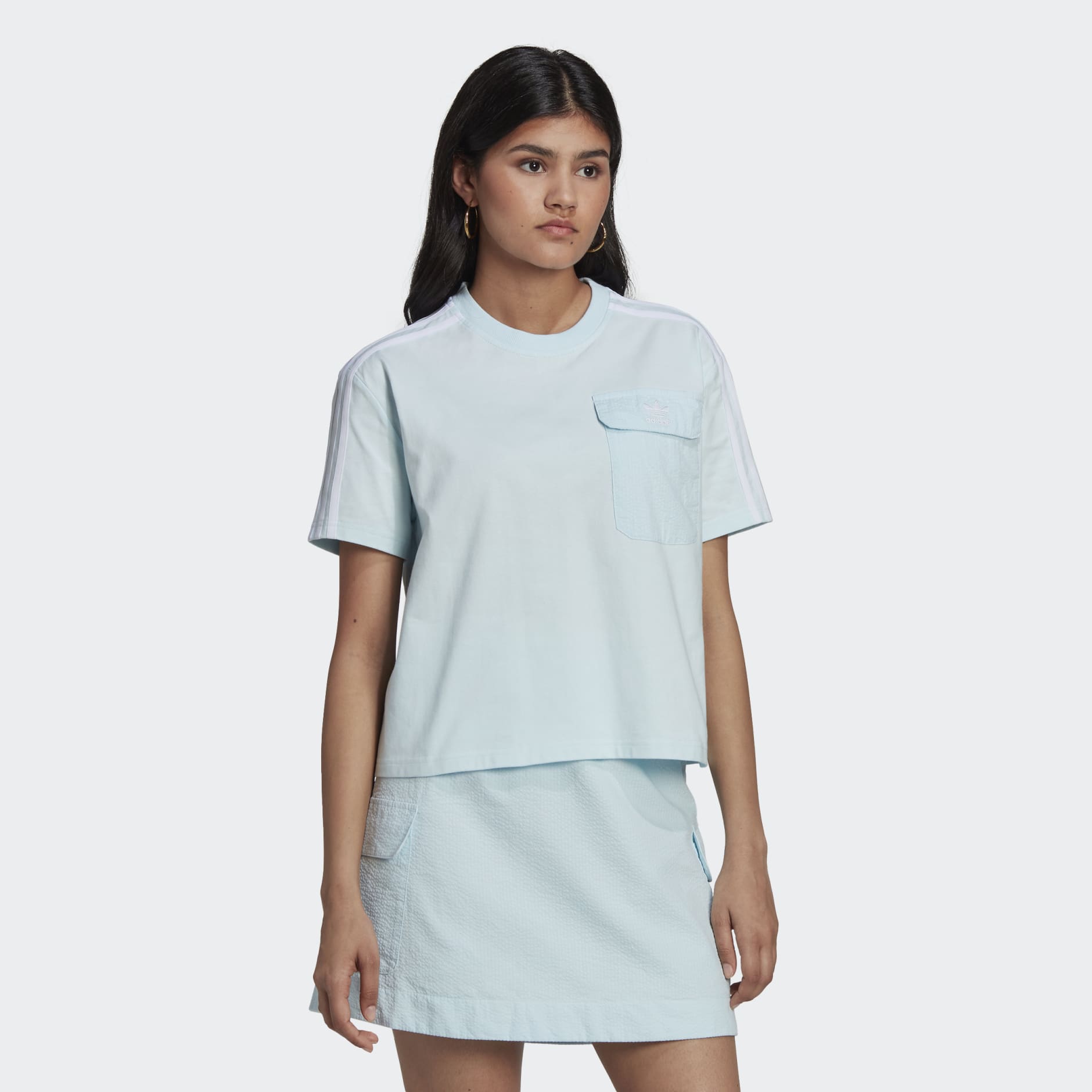 Adicolor Classics Poplin Back Loose Tee