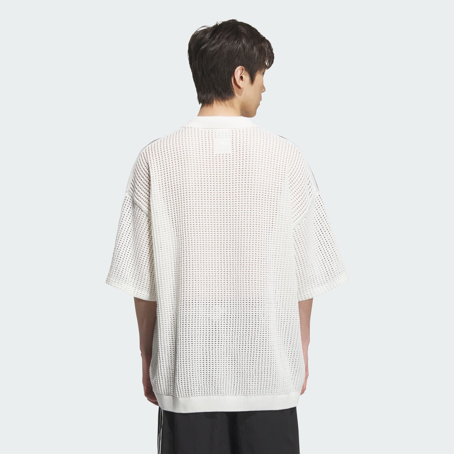 Resort Crochet Polo - White | adidas Hong Kong