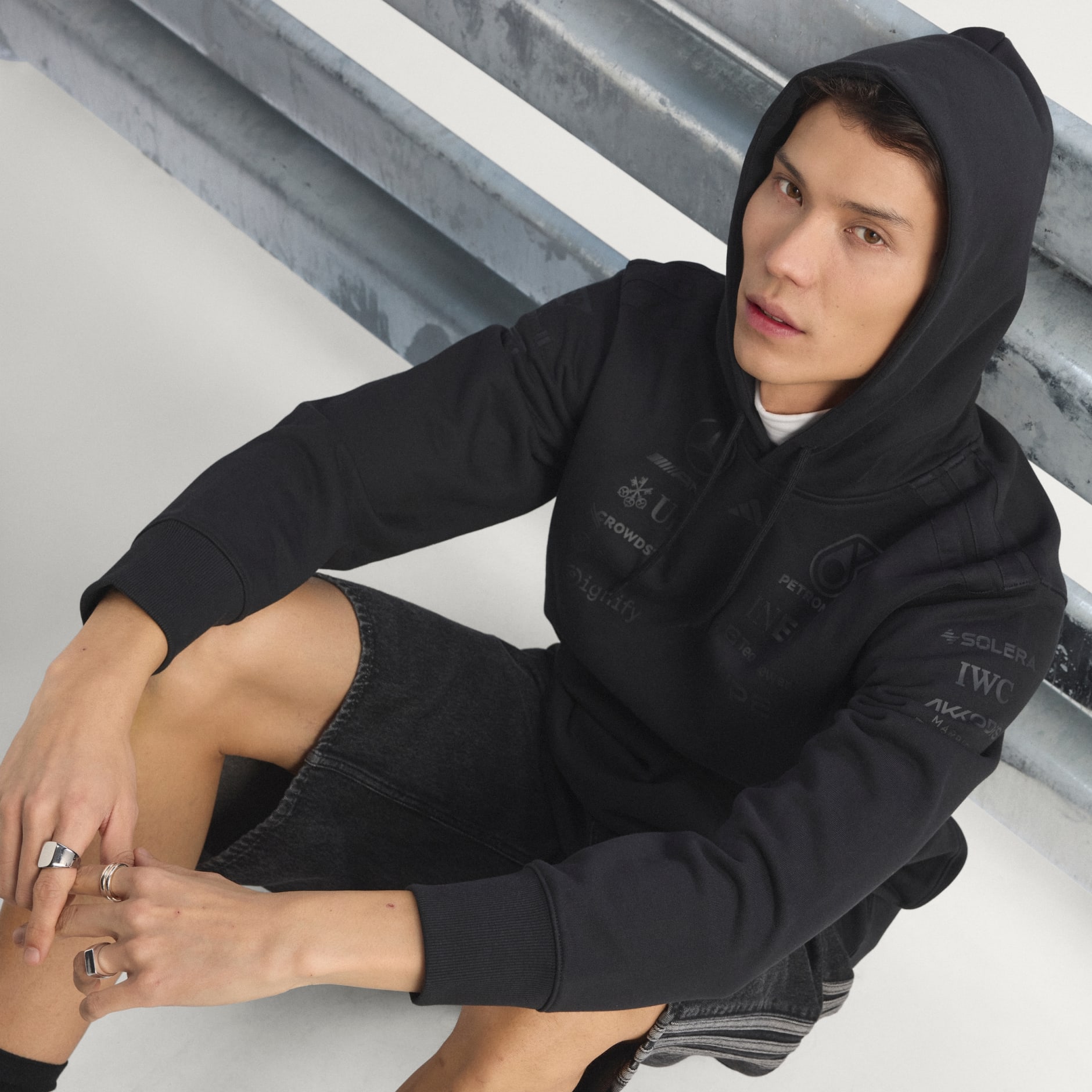 Mercedes - AMG Petronas Formula 1 Team Night Driver Hood Men