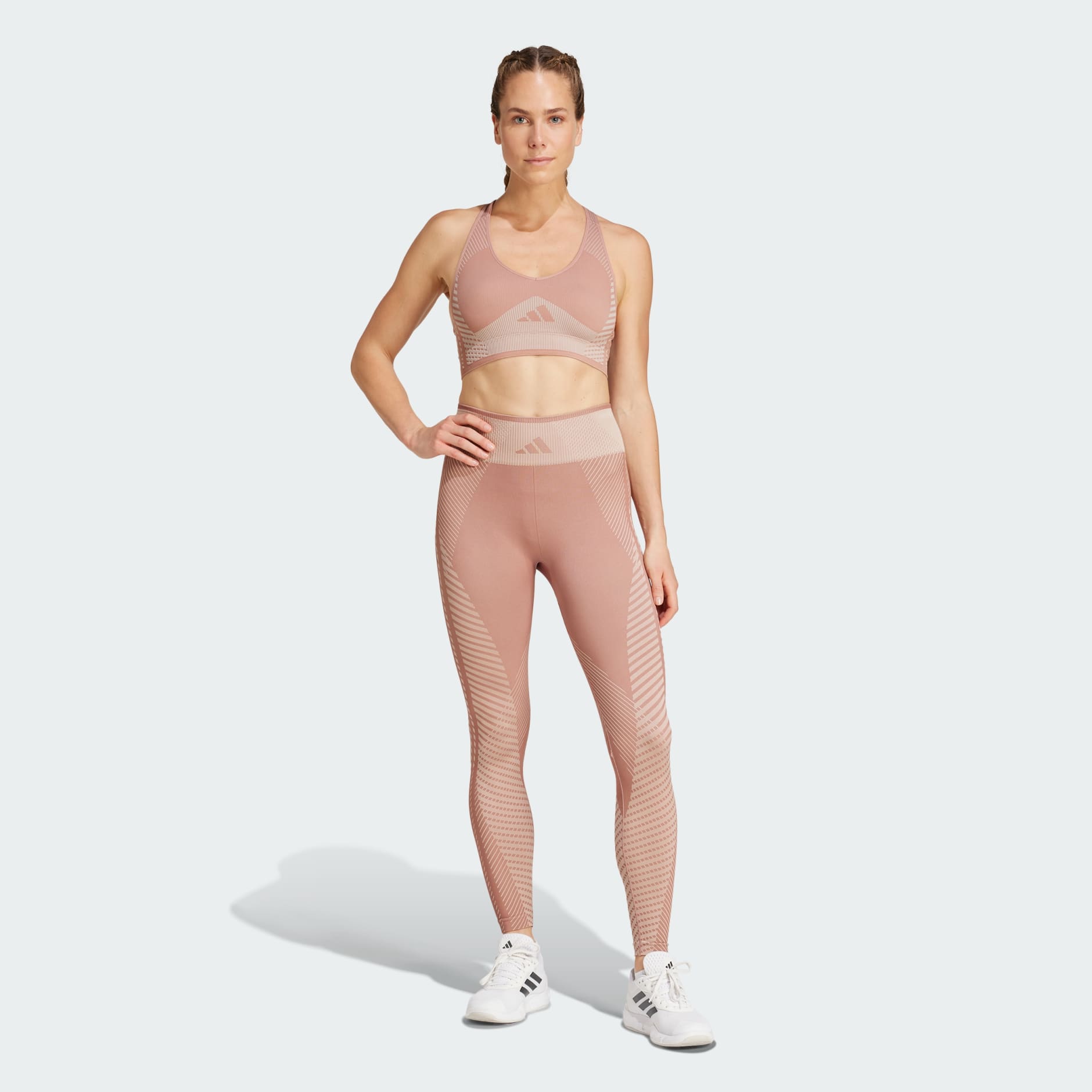 Bustieră de antrenament cu susținere ușoară AEROKNIT