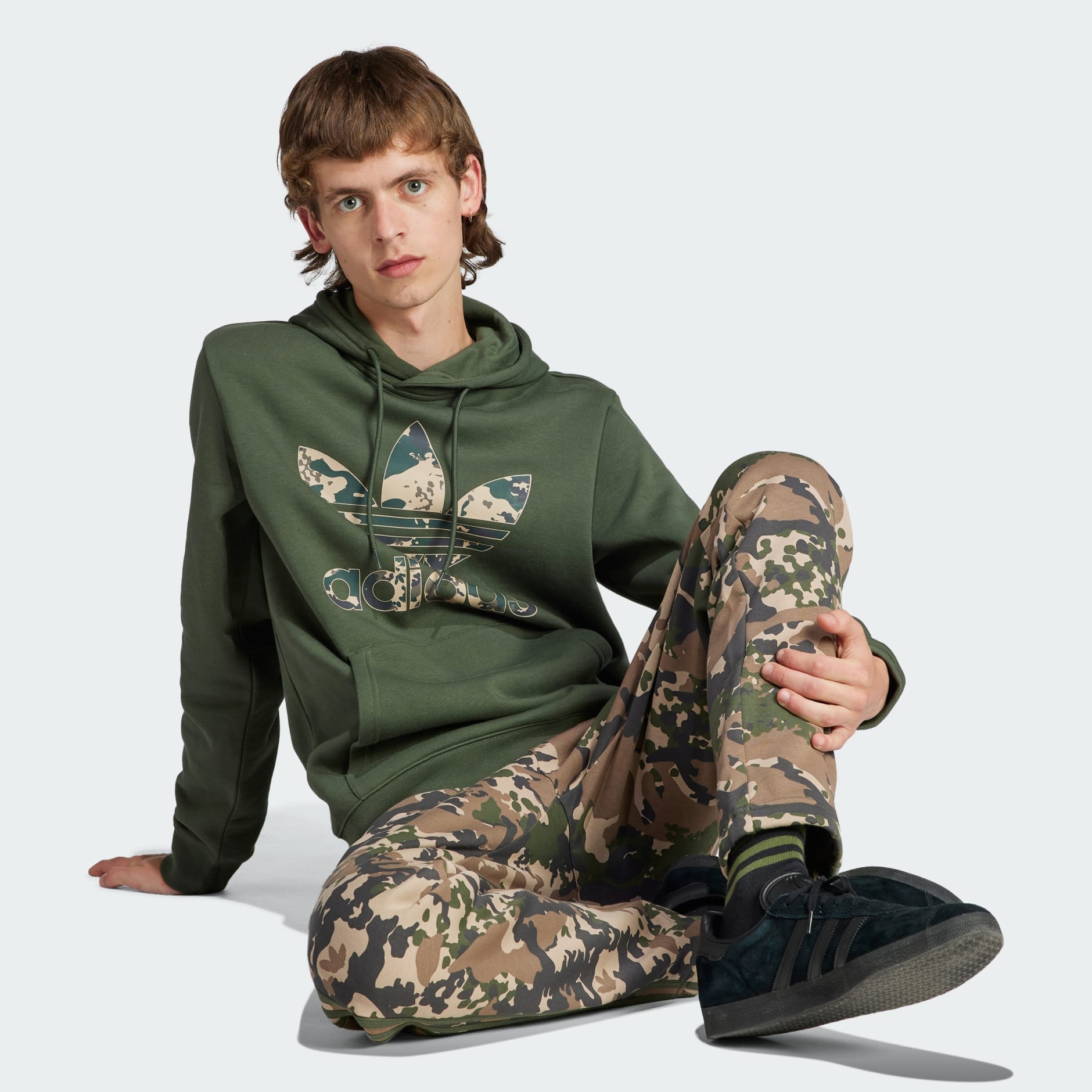 Pantalon de jogging Monogram camouflage en polaire - Prêt-à-porter