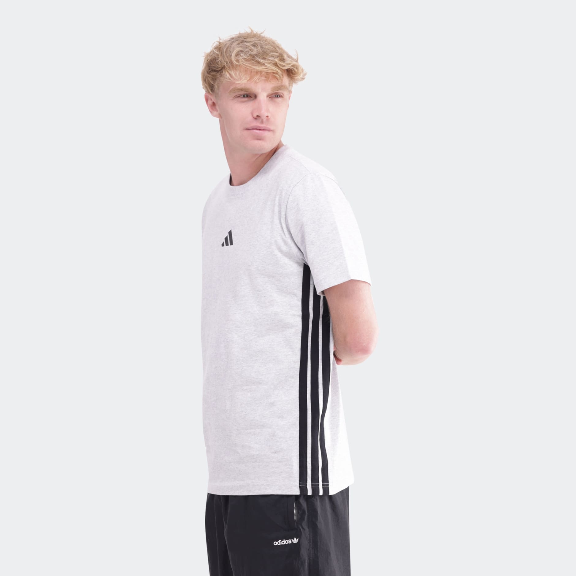 Essentials 3-Stripes Single Jersey T-Shirt