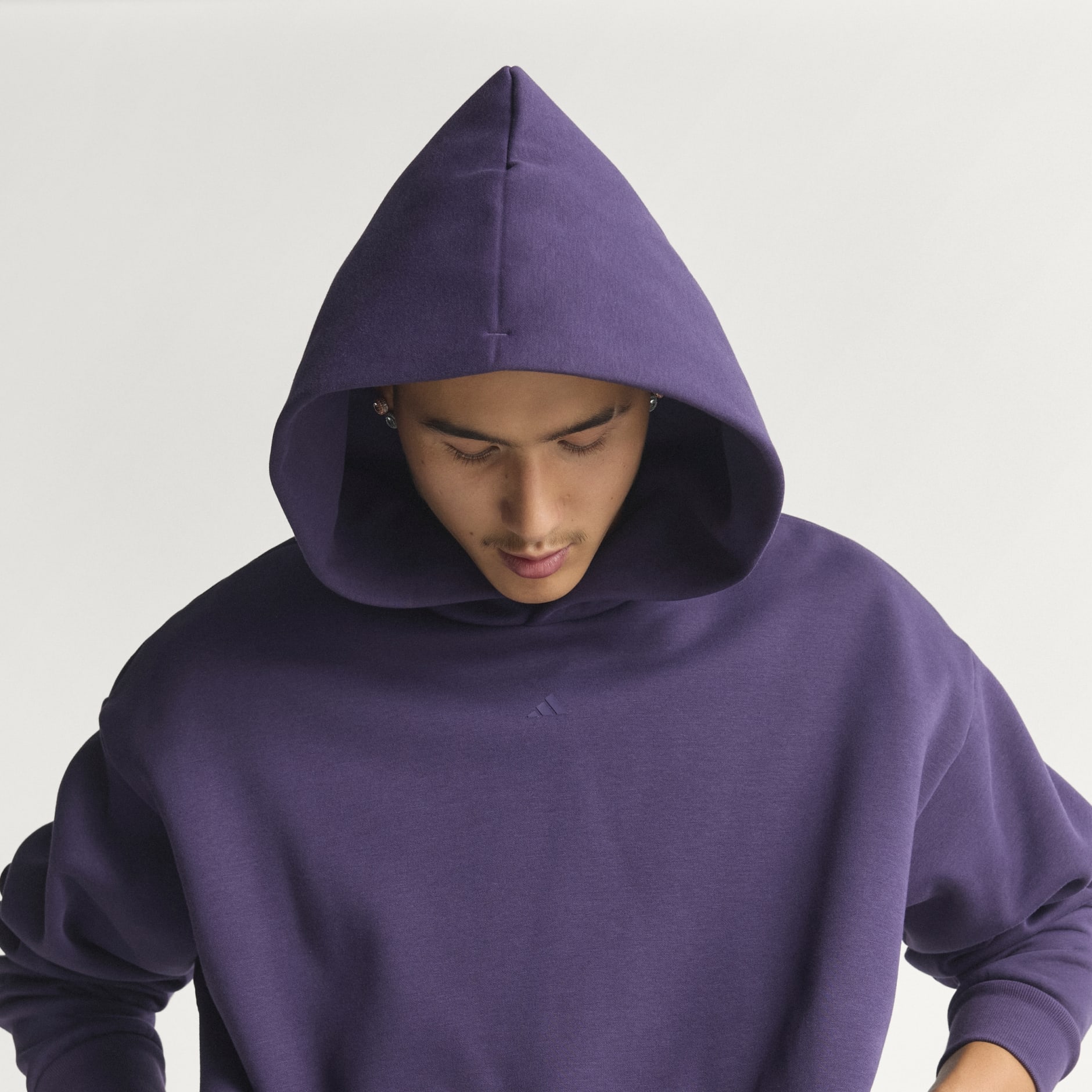 Hanorac de baschet adidas din fleece (unisex)