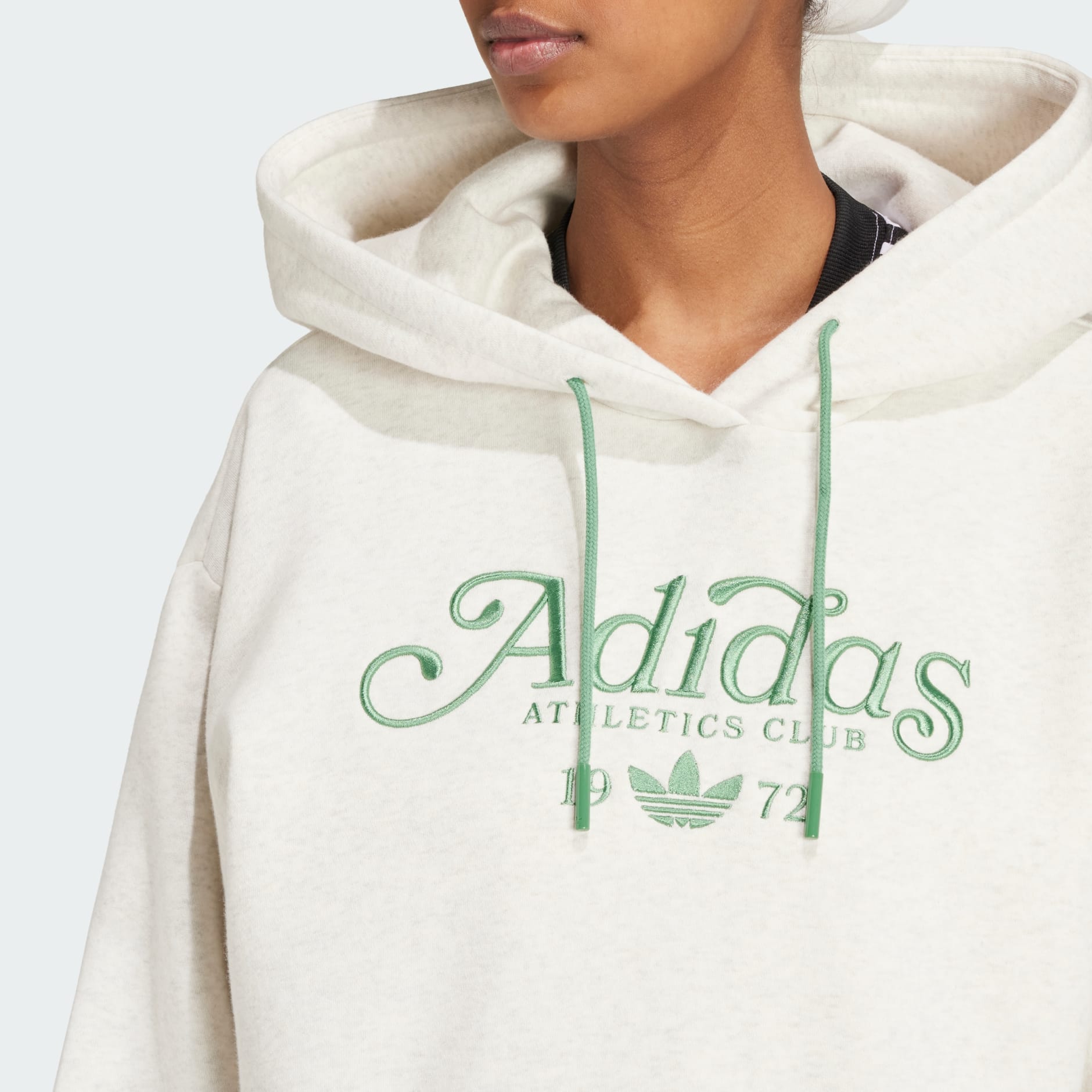 圖案寬鬆有帽衫