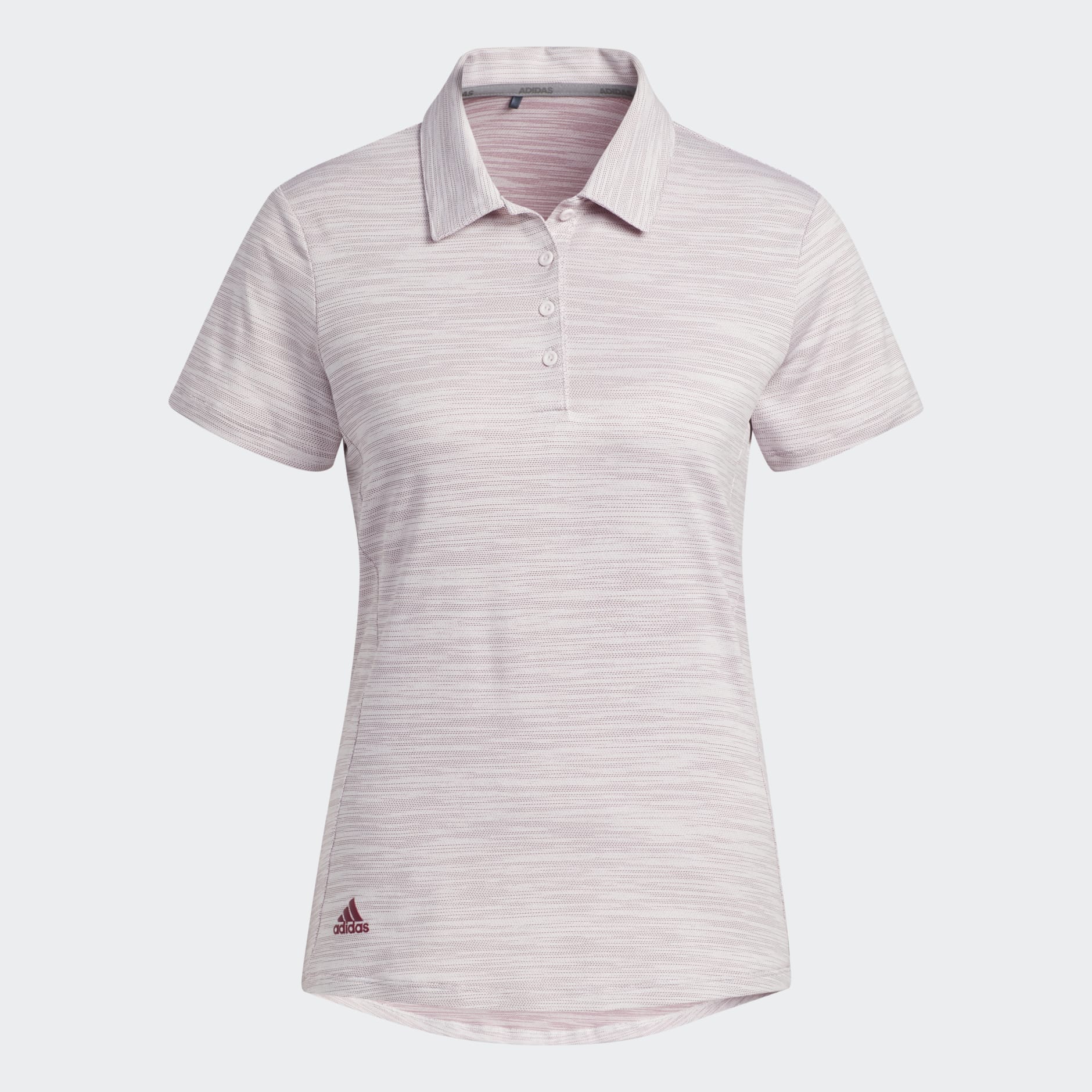 Space-Dyed Short Sleeve Polo Shirt
