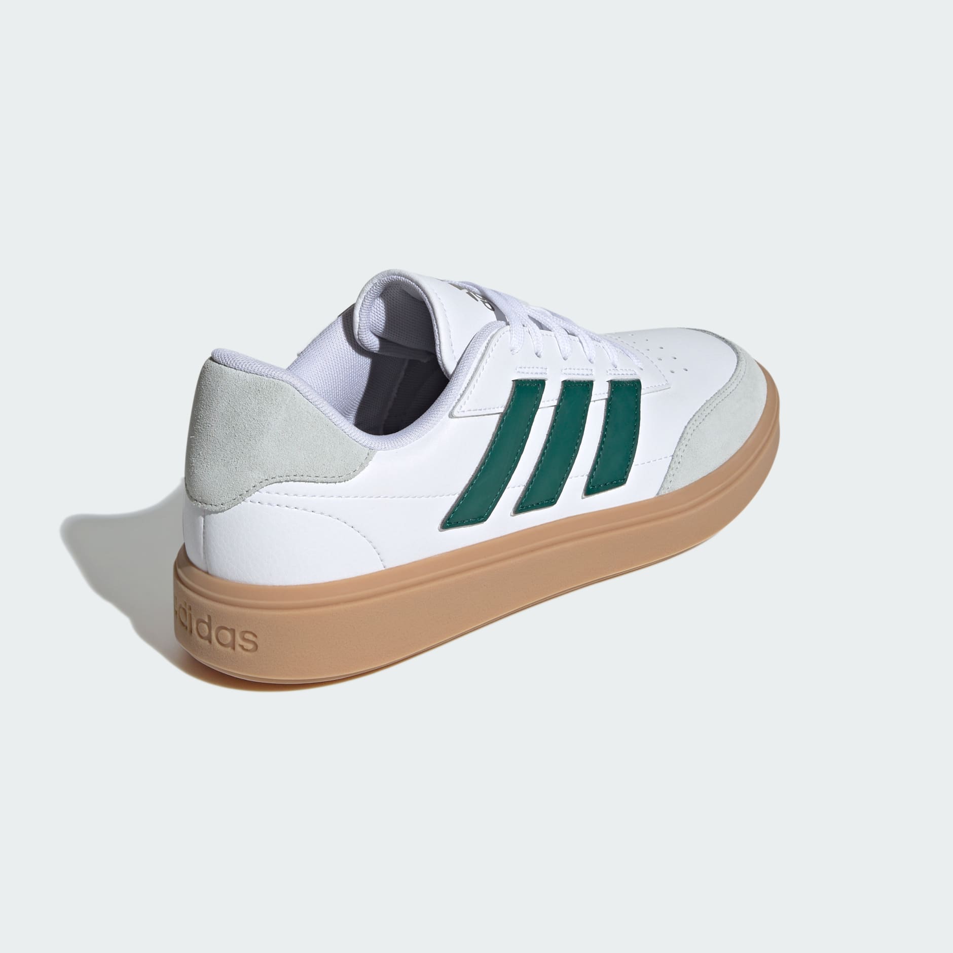 Adidas busenitz vulc rx 2025 skate shoes  white/collegiate green/gum