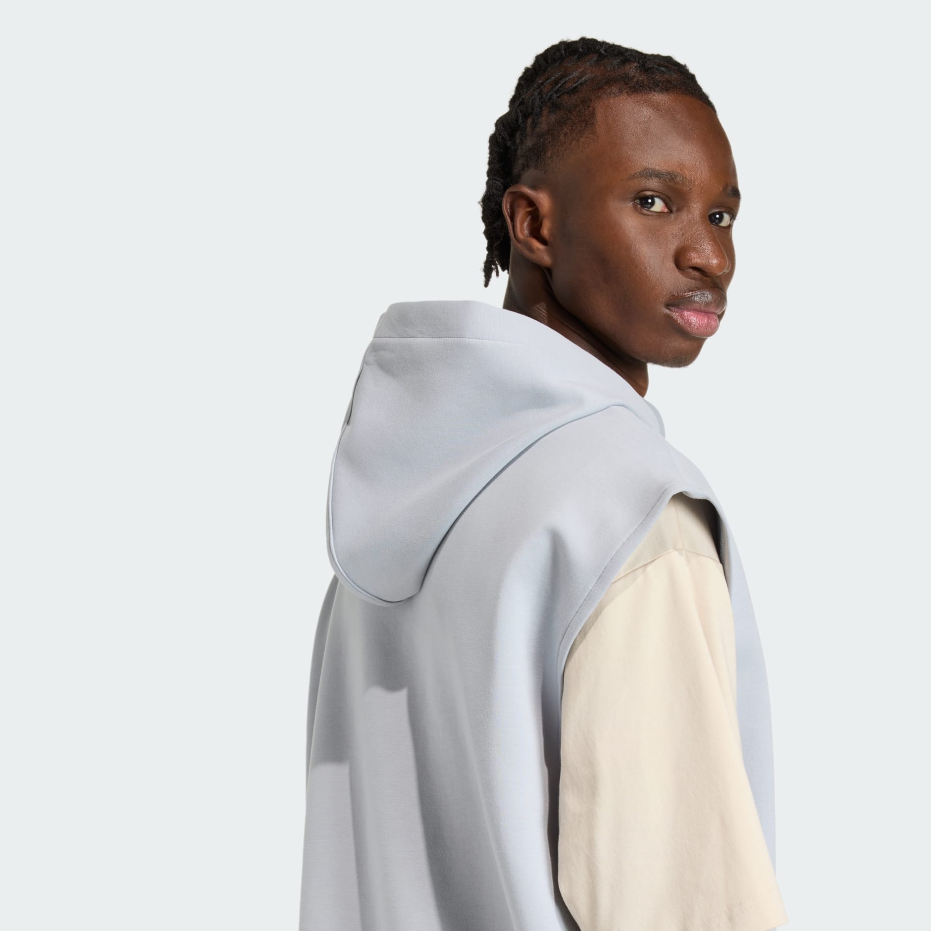 SOFT LUX HOODED VEST