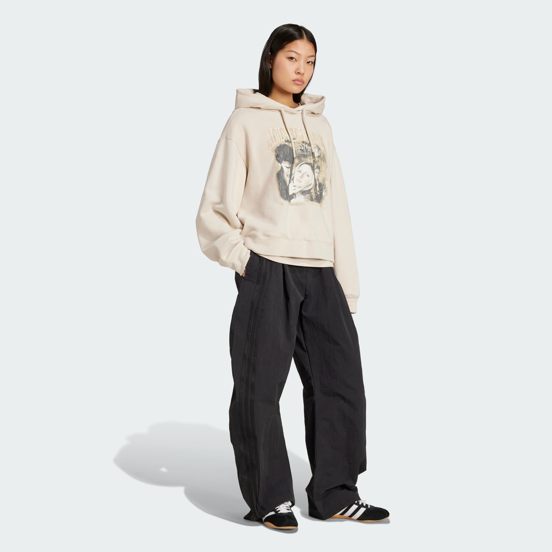 CLOTHING - Adidas 20th Century Fox Disney Hoodie - Beige