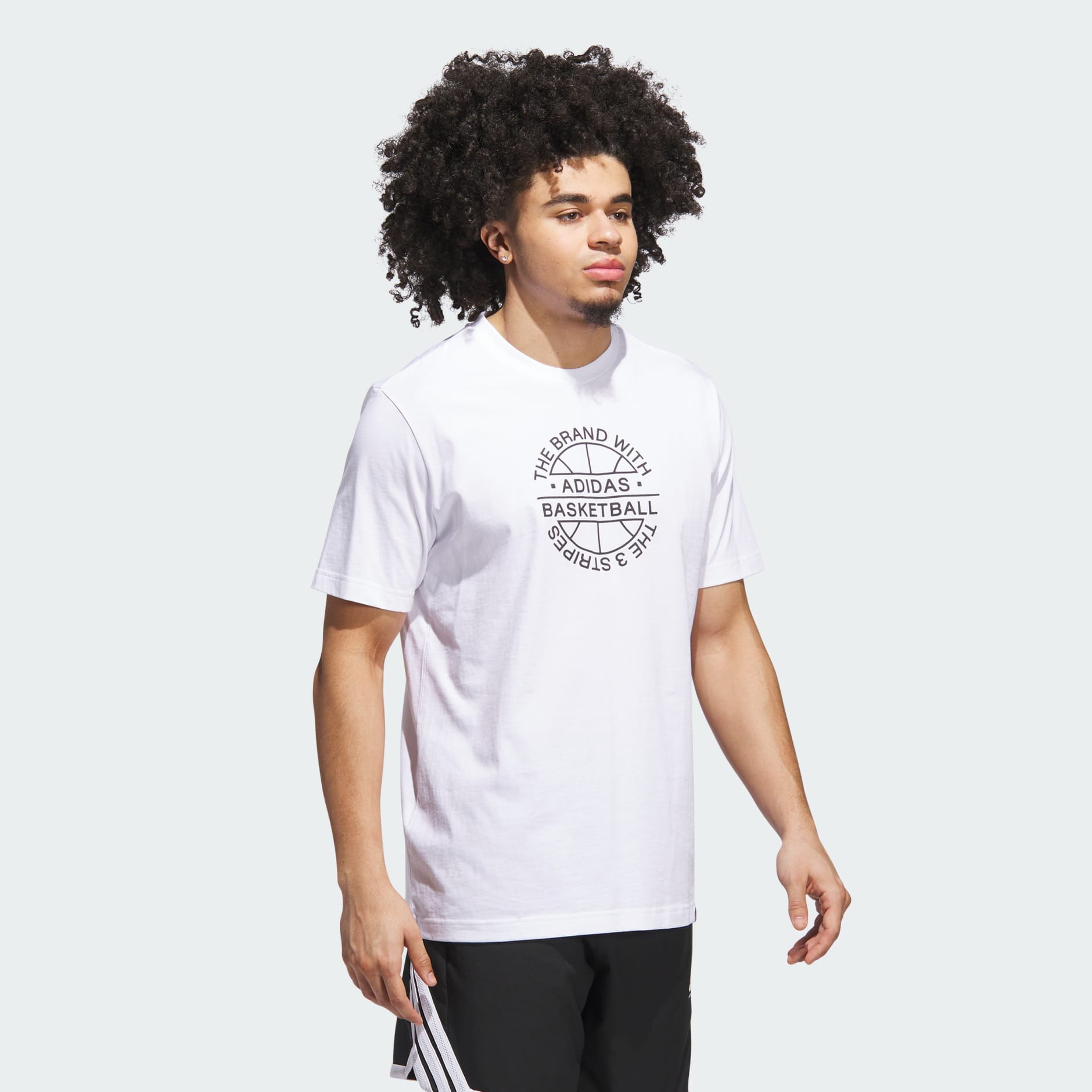 Basketball Emblem Graphic Tee