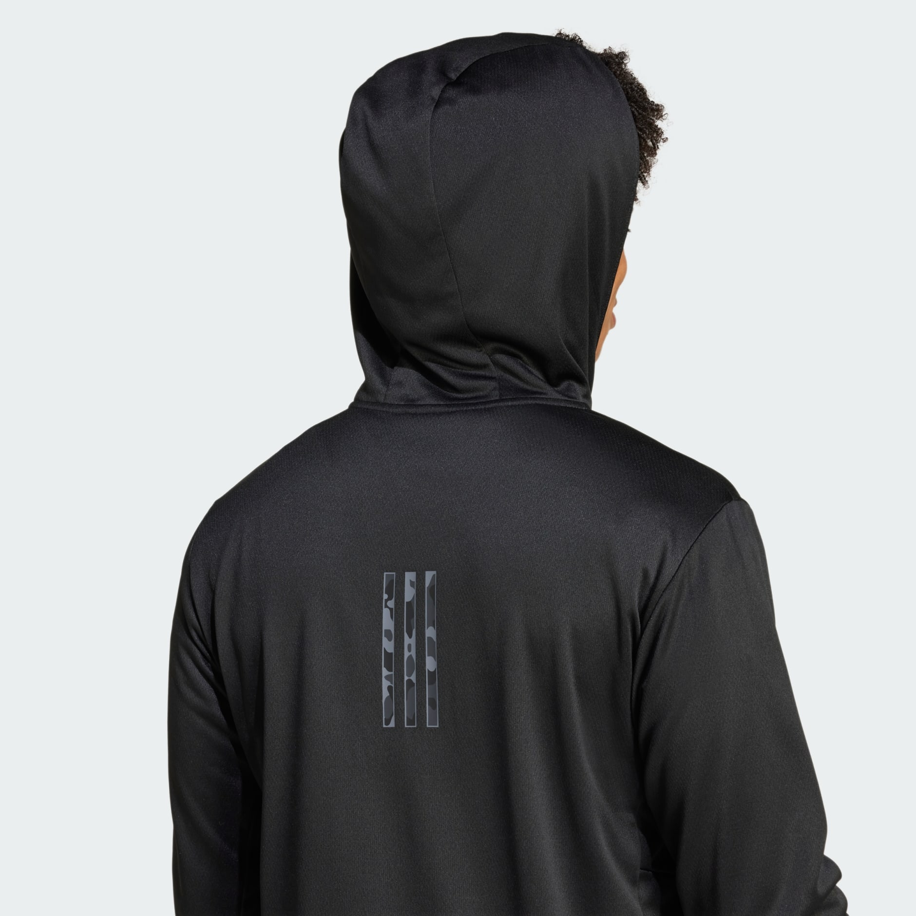 adidas Veste a capuche entierement zippee camouflage Train Essentials Noir