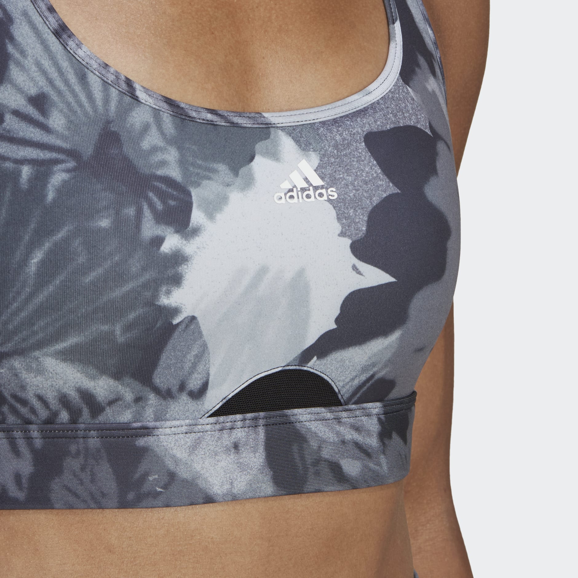 Powerreact Training Medium-Support Allover Print Bra