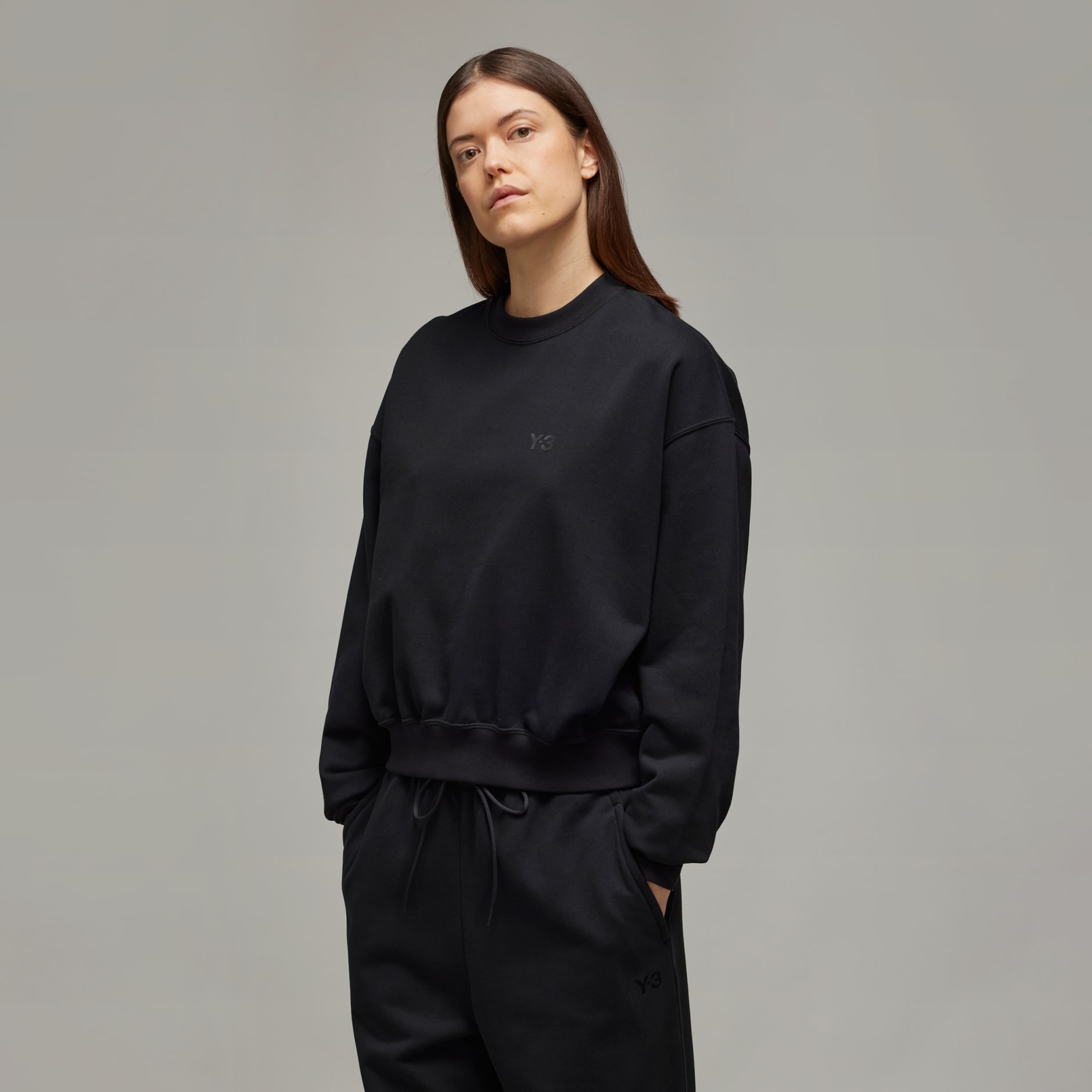 Y-3 M French Terry Crew Sweatshirt