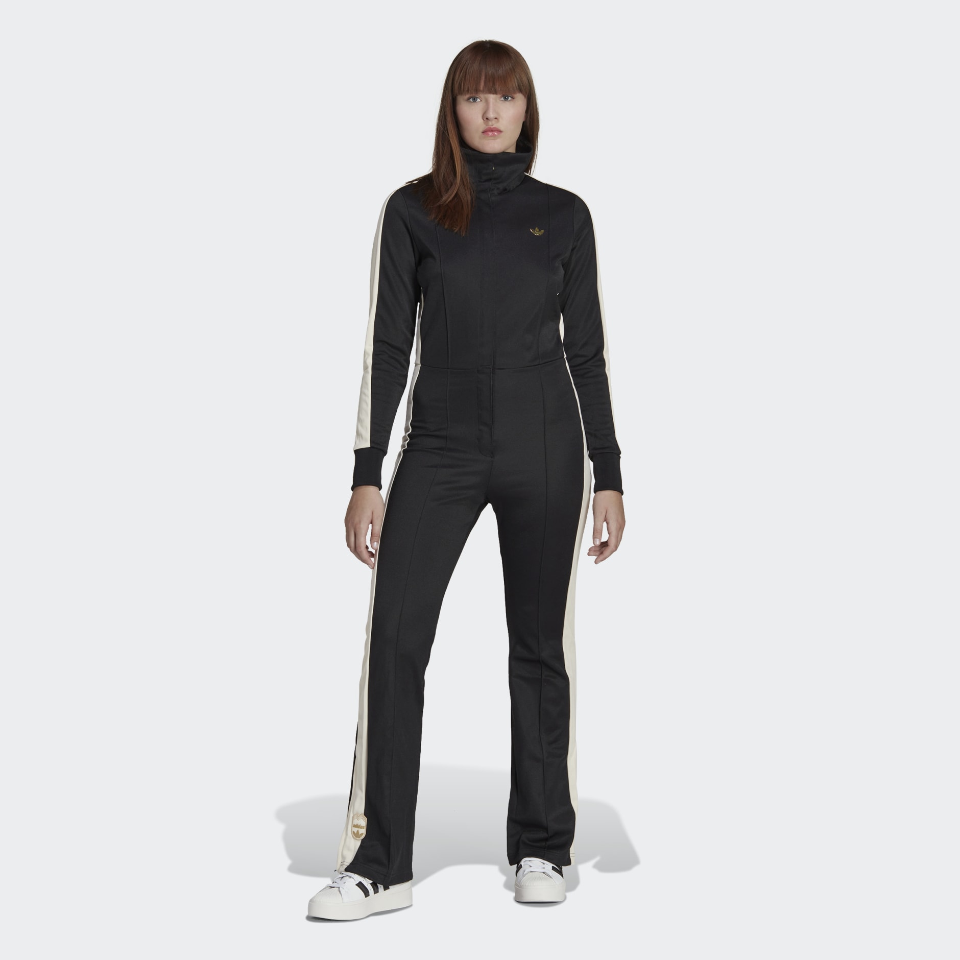 Women's Clothing - adidas Ski Chic Jumpsuit Black | adidas Bahrain