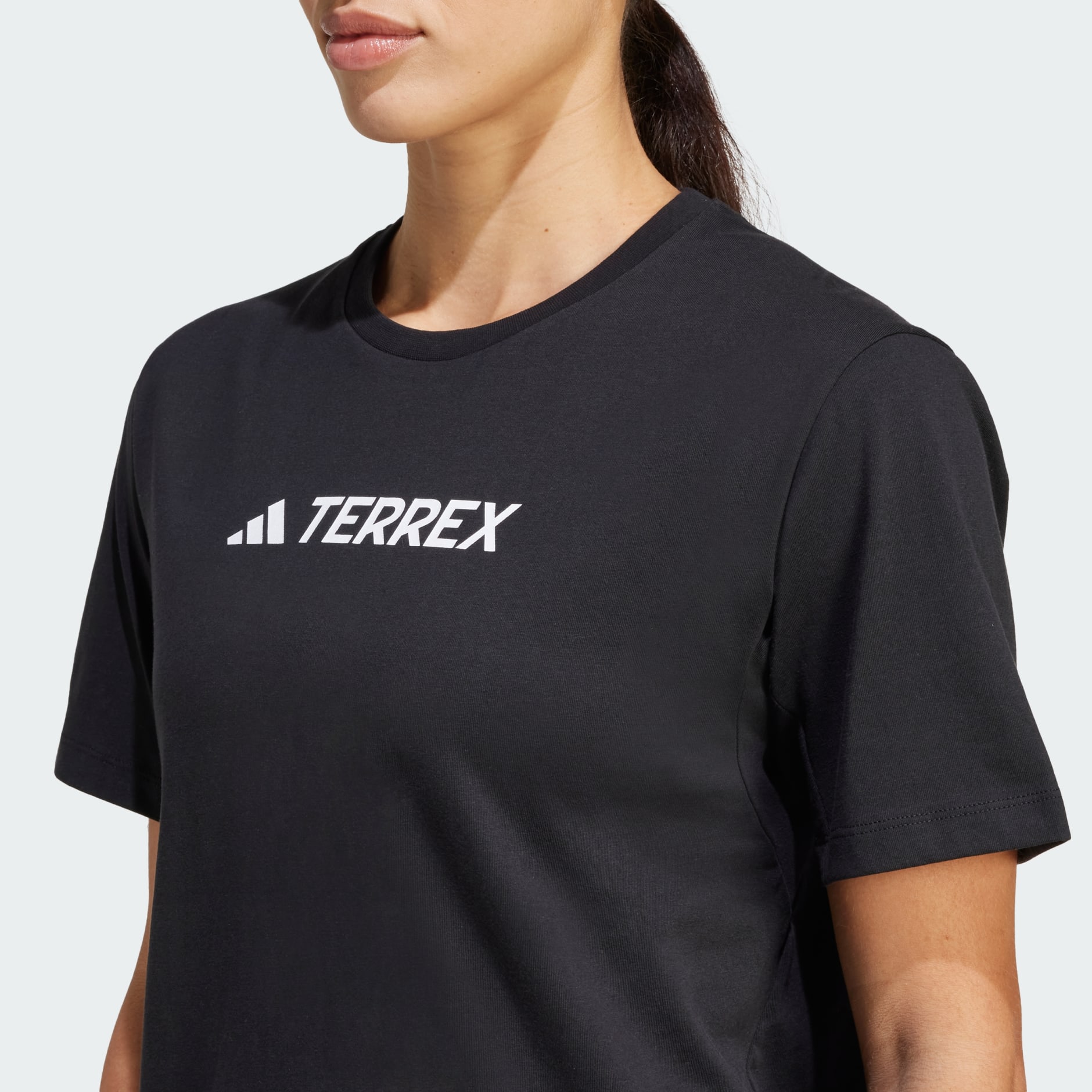アディダス Adidas 【 Terrex Classic Logo T-Shirt Womens Women 】 レディース Women's T-shirt adidas Terrex Classic Logo - T-Shirts