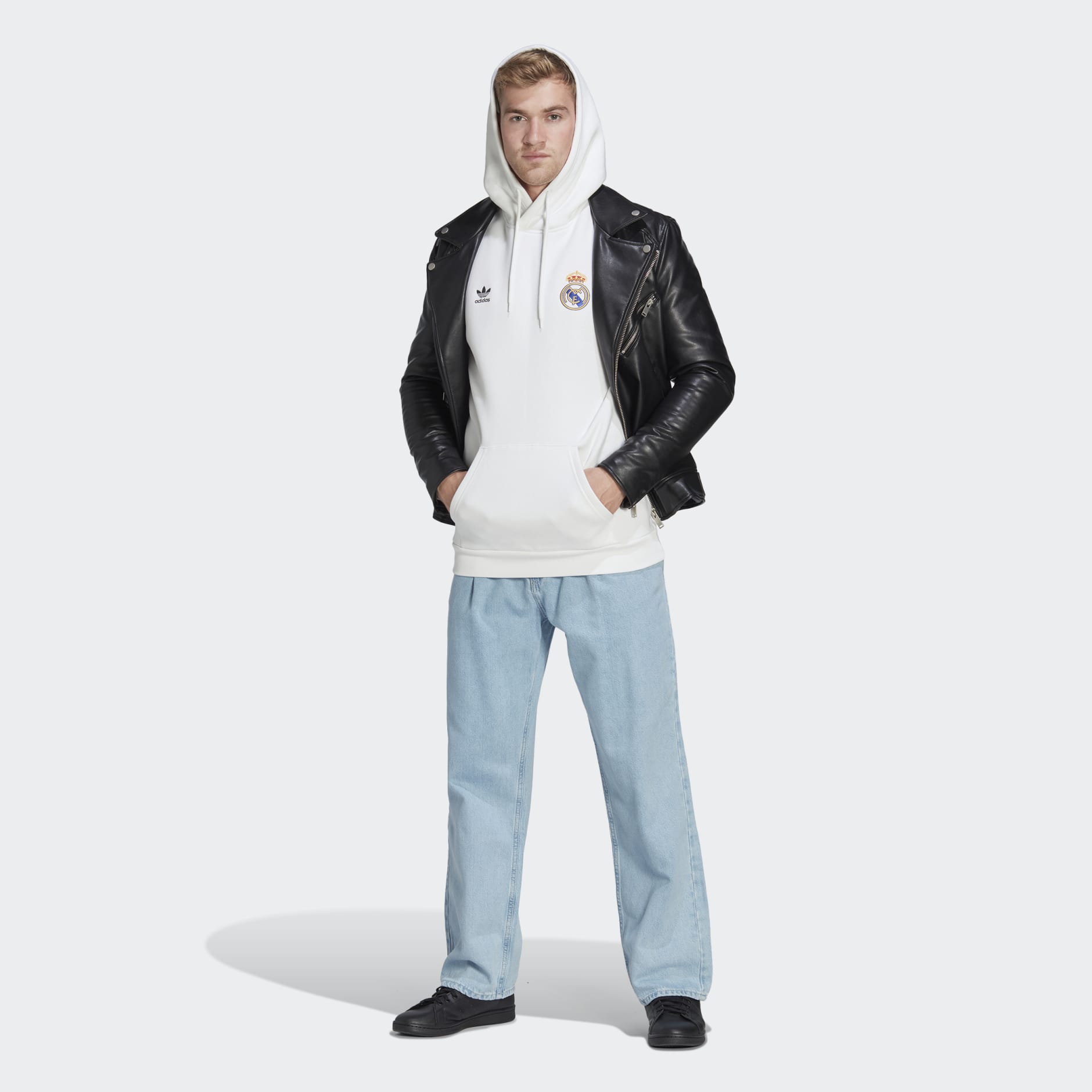 Real Madrid Essentials Trefoil Hoodie