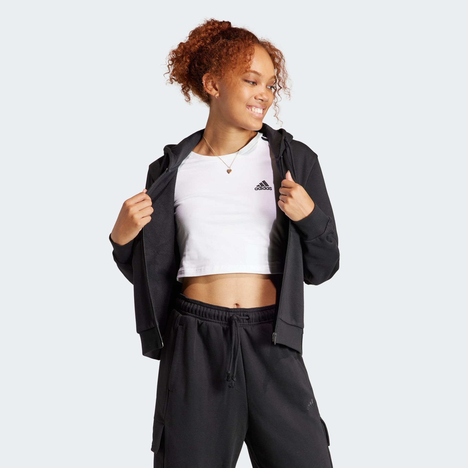 Adidas 2025 cropped fleece