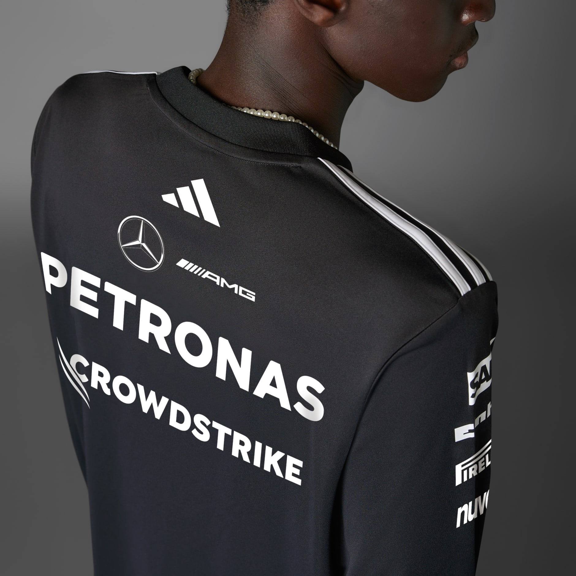 MAILLOT PILOTE MANCHES LONGUES MERCEDES - AMG PETRONAS FORMULA ONE TEAM