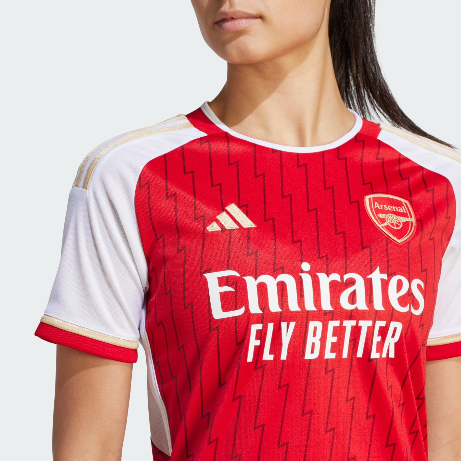 Adidas Arsenal 23/24 Home Jersey - Red | Adidas GH