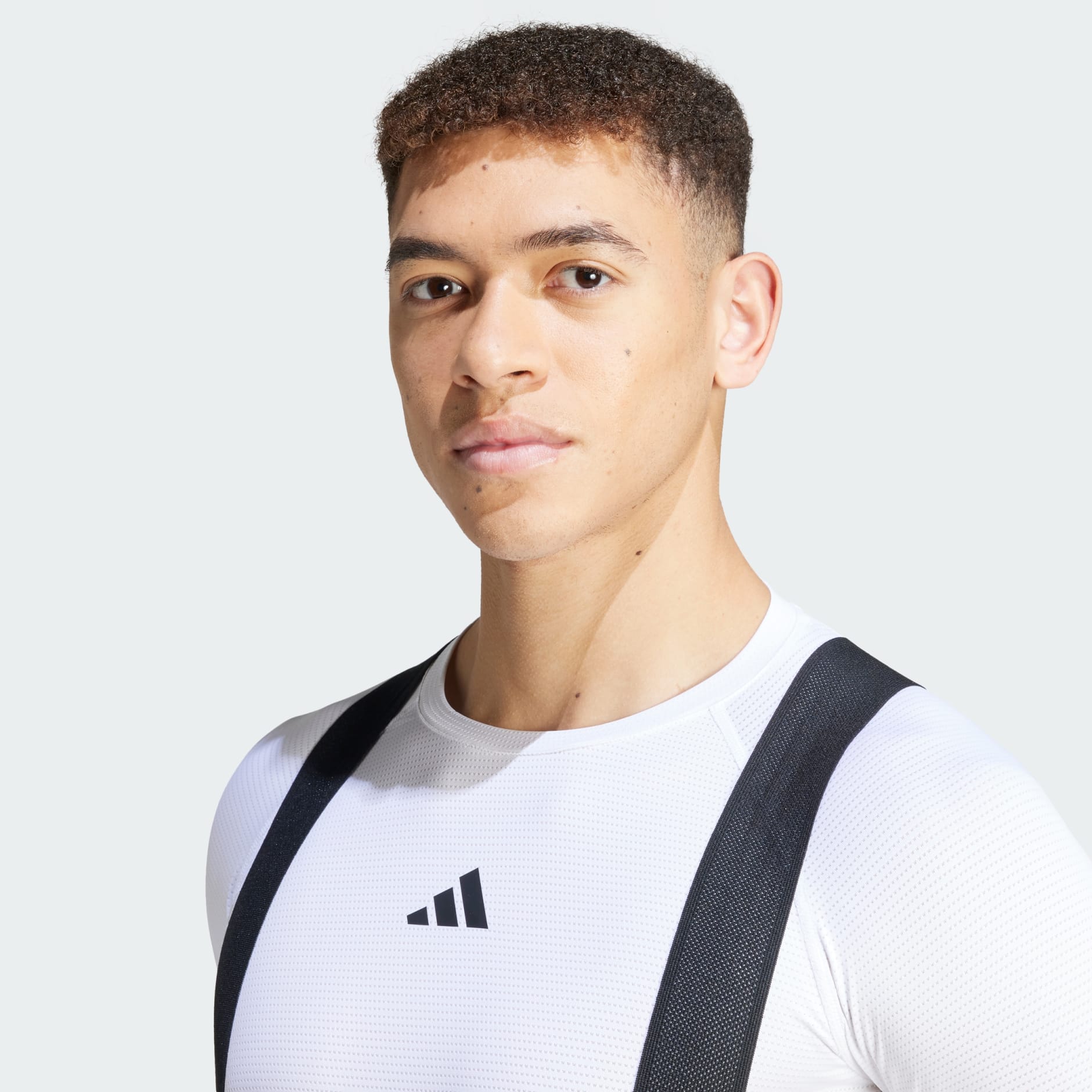 Adidas base layer white best sale