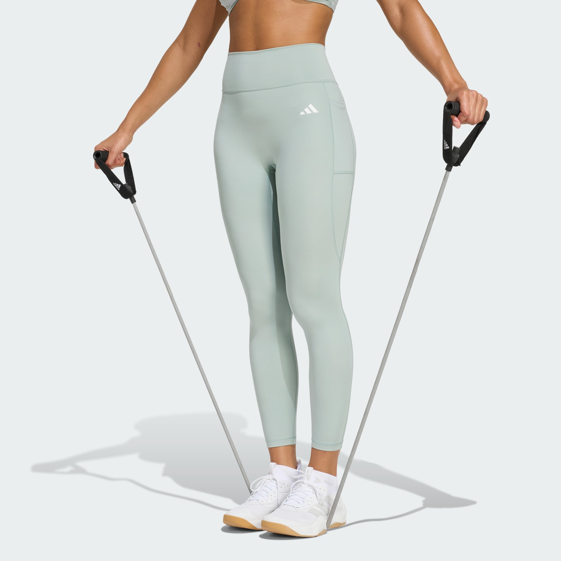 Optim&eacute; Essentials No Front Rise Seam 7/8 Leggings