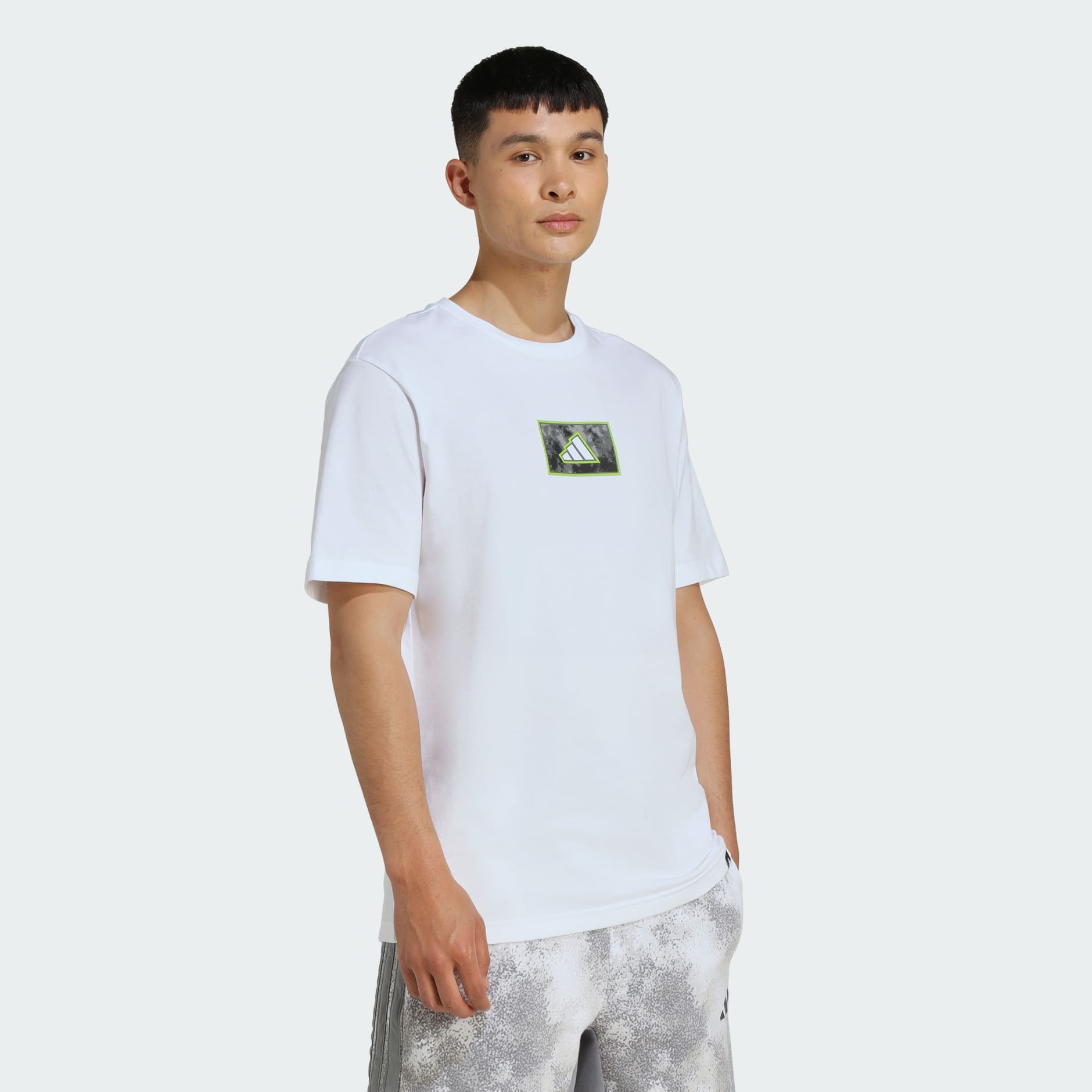 迷彩形狀圖案 T 裇