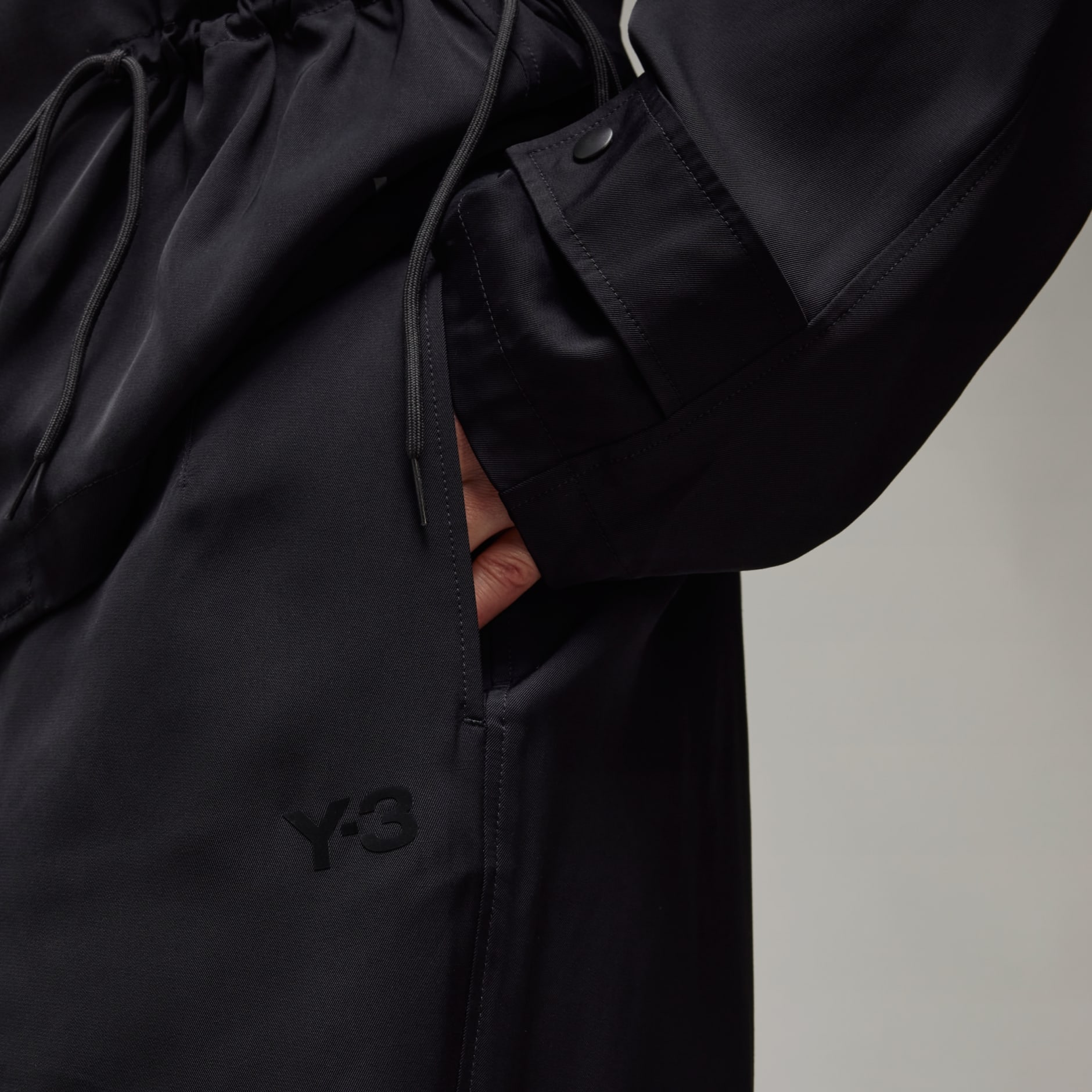 Y-3 Rayon Twill Elasticated Cuff Pants