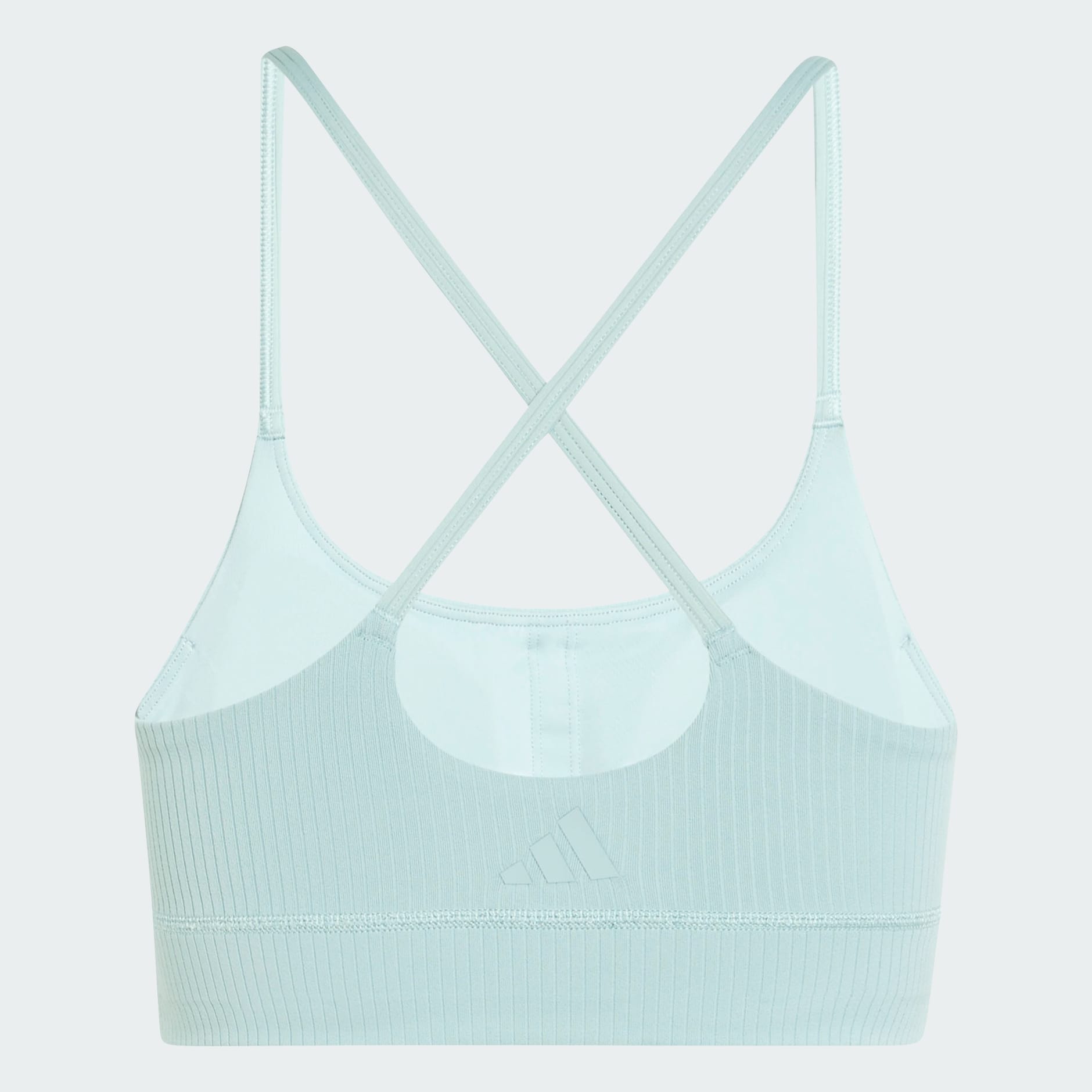 Sutien Sport adidas All Me Light Support Rib, Croială Lungă