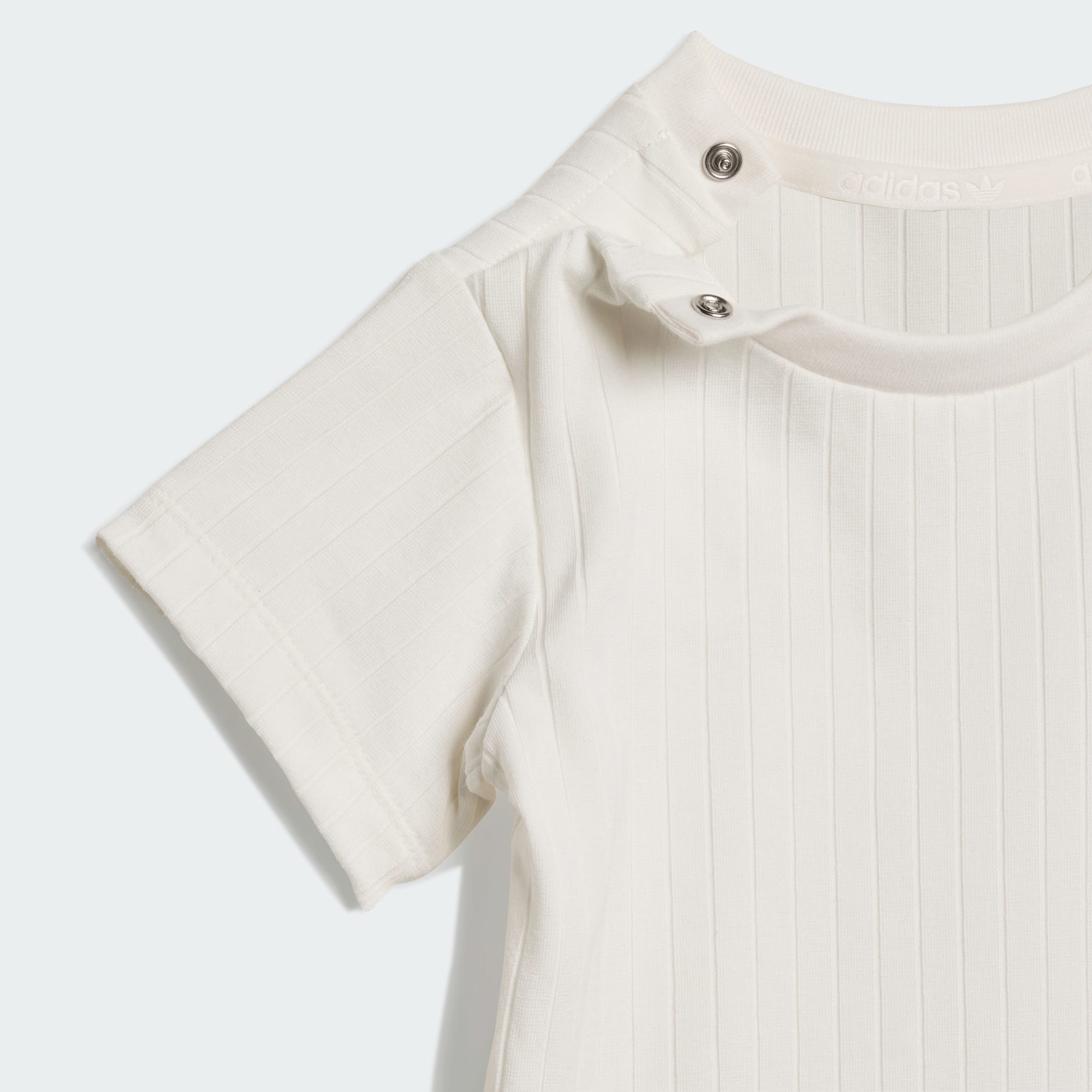 REGULAR WIDE RIB SHORT T-SHIRT SET