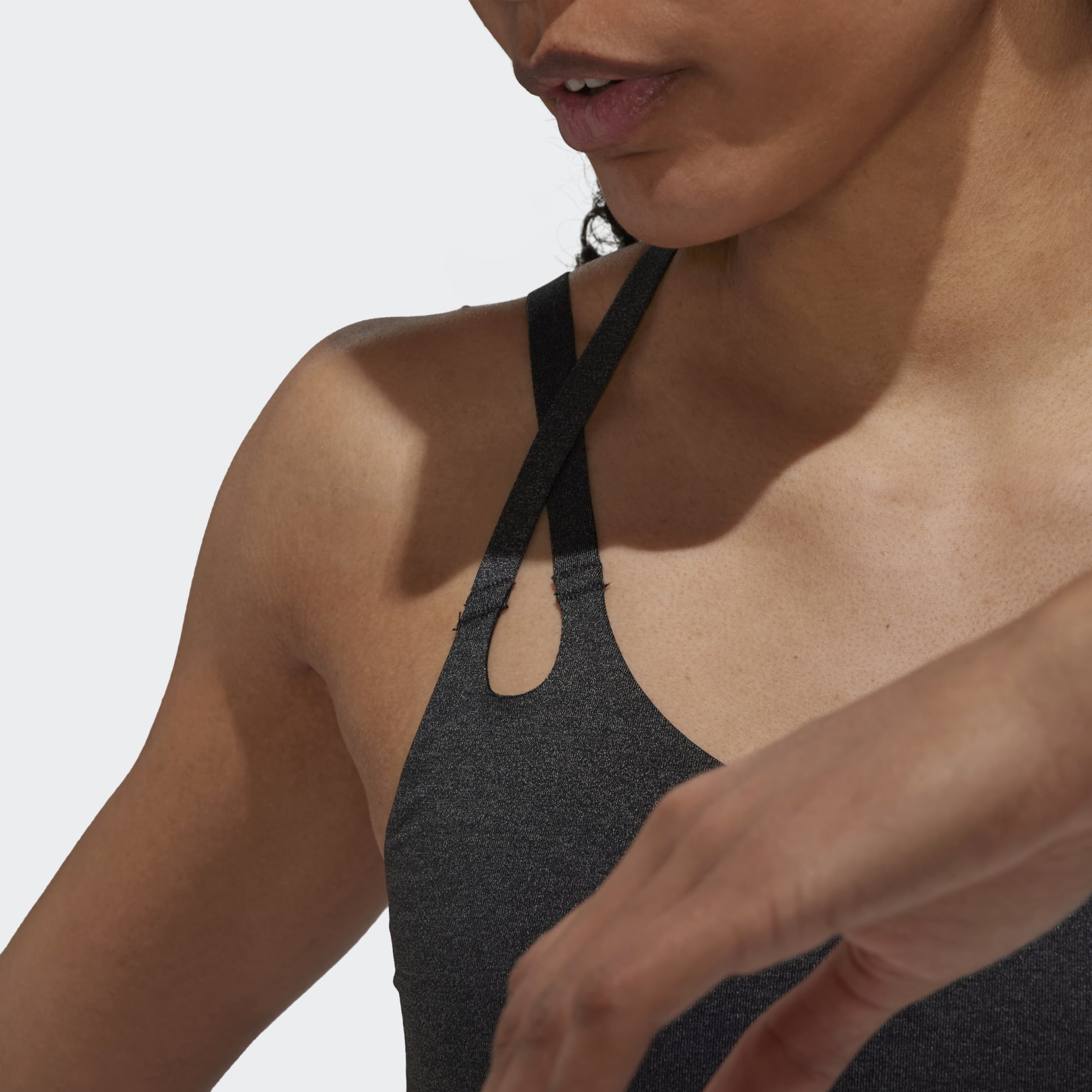 Yoga Luxe Studio Light-Support Fire Bra
