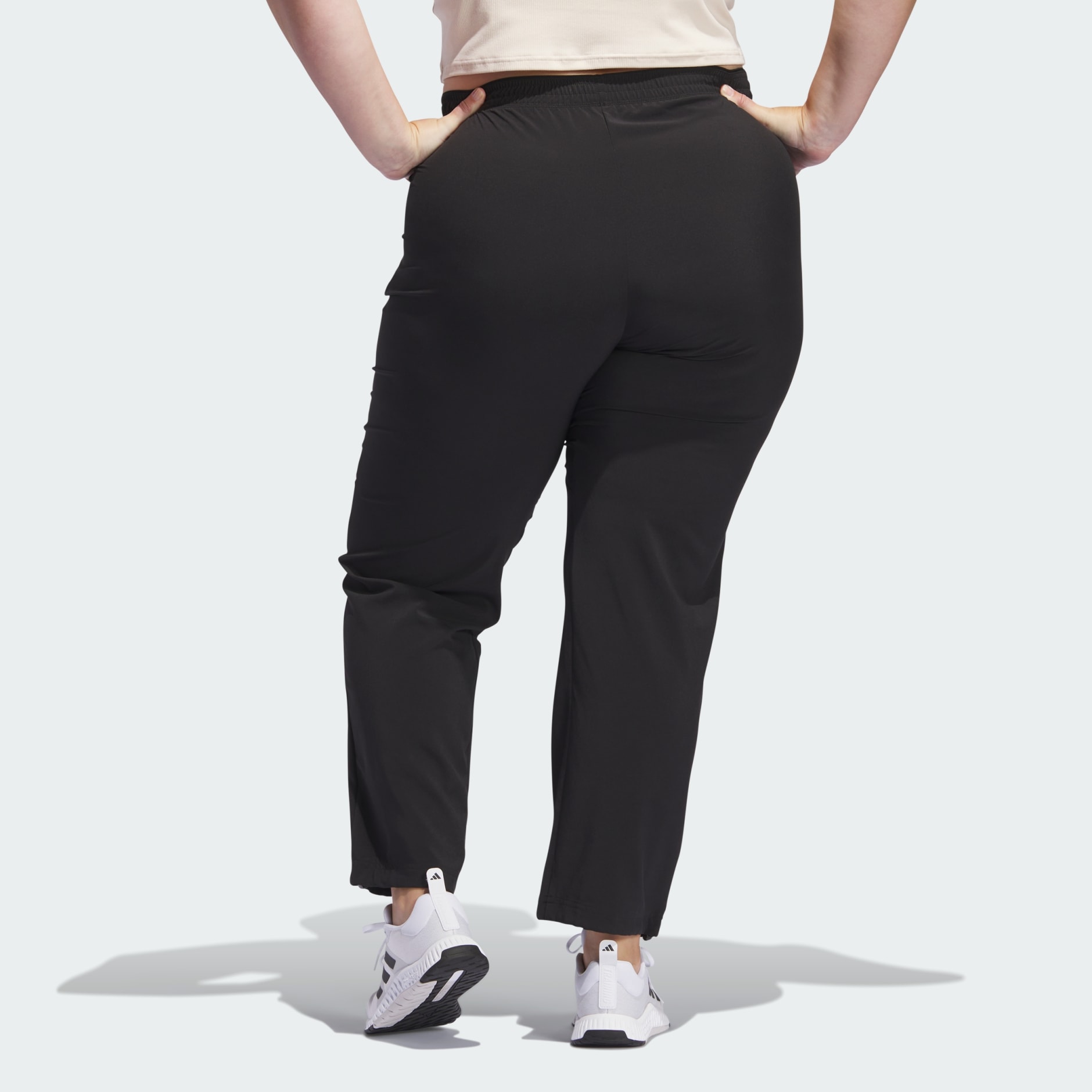 adidas Training Pants (Plus Size) - Black