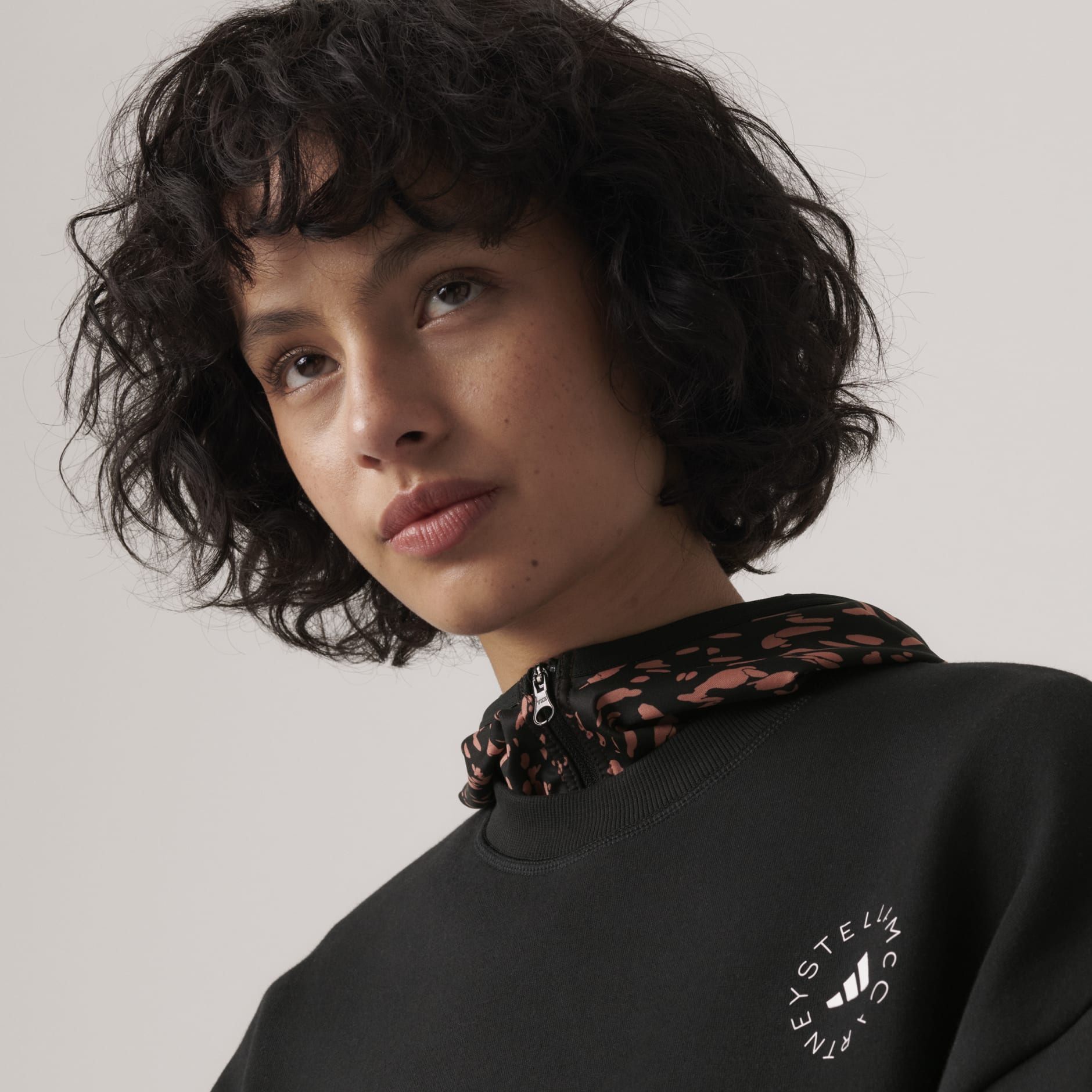 كنزة adidas by Stella McCartney TruePurpose Split-Sleeve