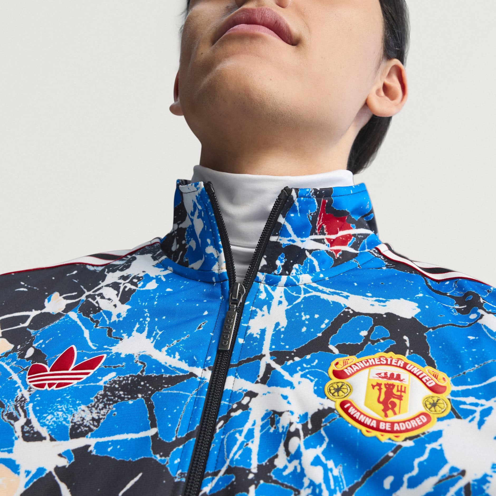 Manchester United Stone Roses Track Top