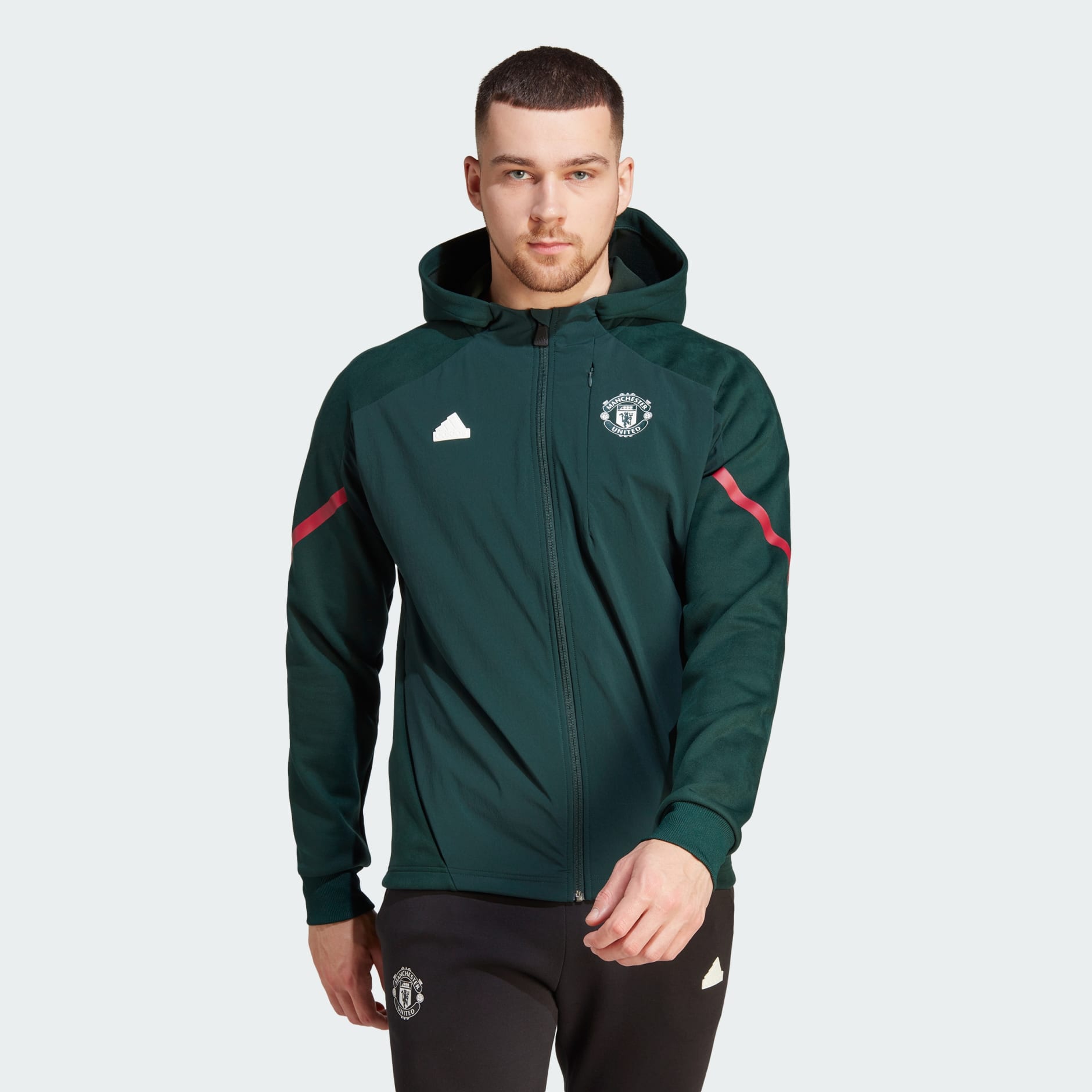 Clothing - Manchester United Designed for Gameday Full-Zip Hoodie ...